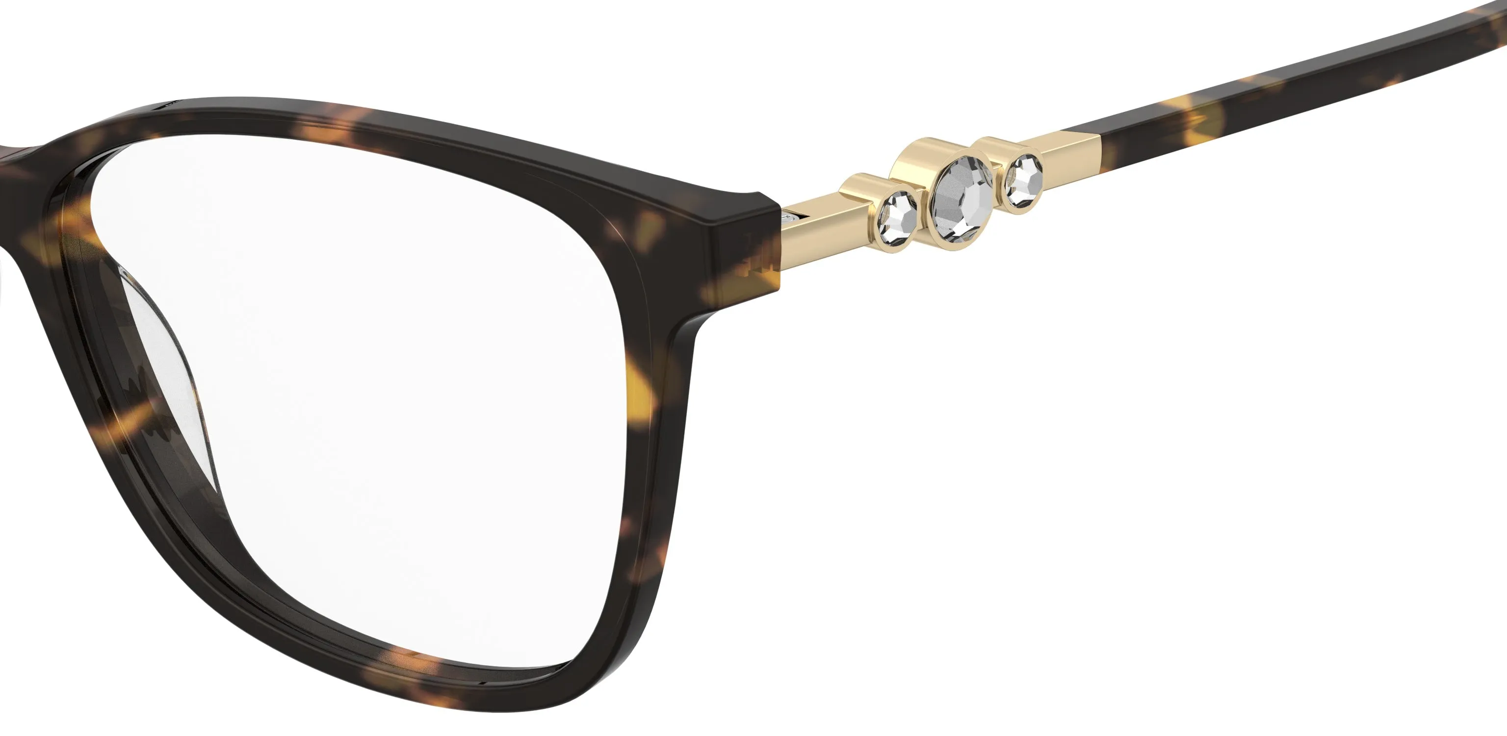Pierre Cardin P.C. 8555 086 Montature da vista Acetato Havana Squadrata Normale - immagine 3