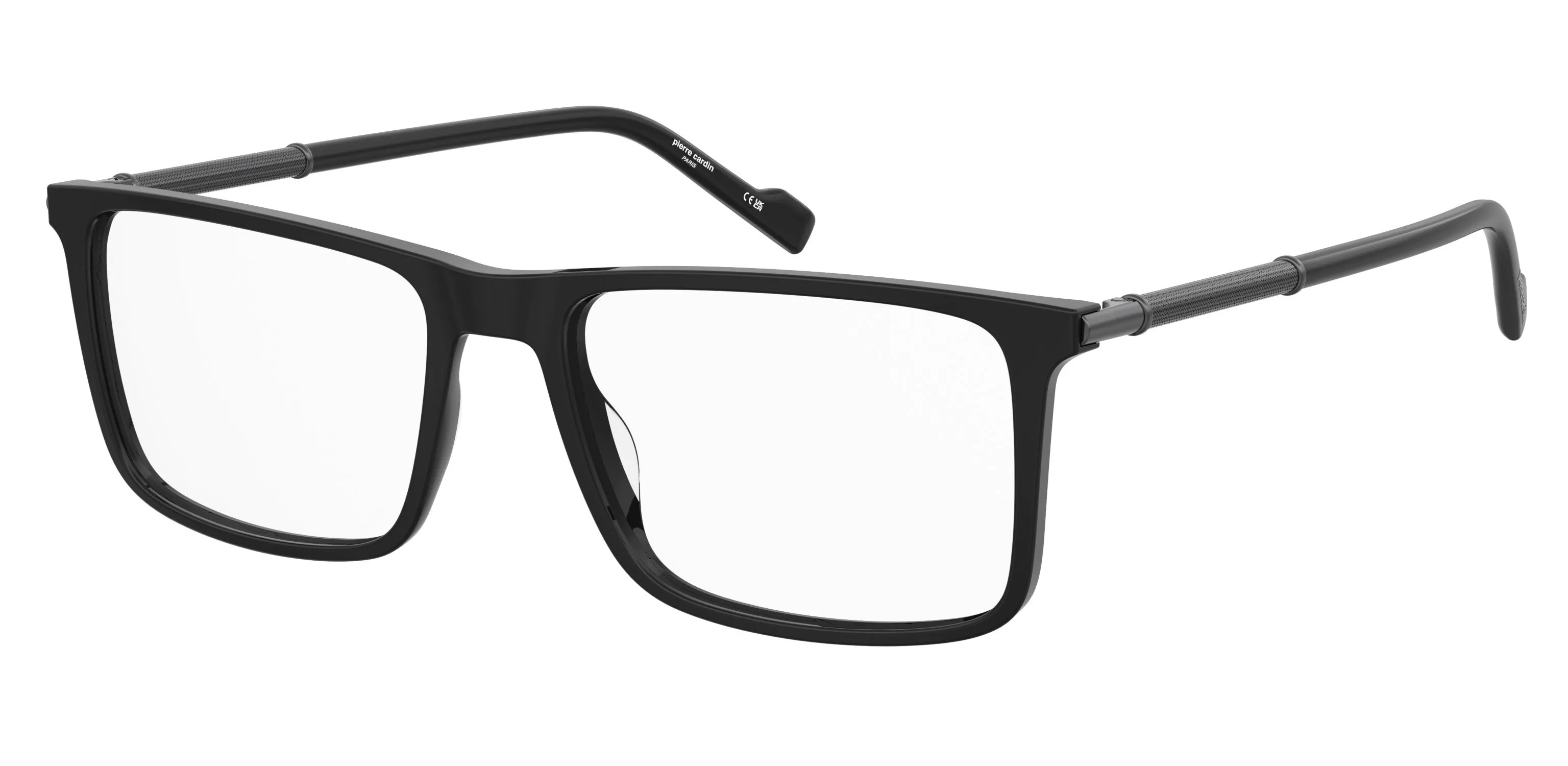 Pierre Cardin P.C. 6291 284 Montature da vista Acetato Nero Squadrata Normale - immagine 1