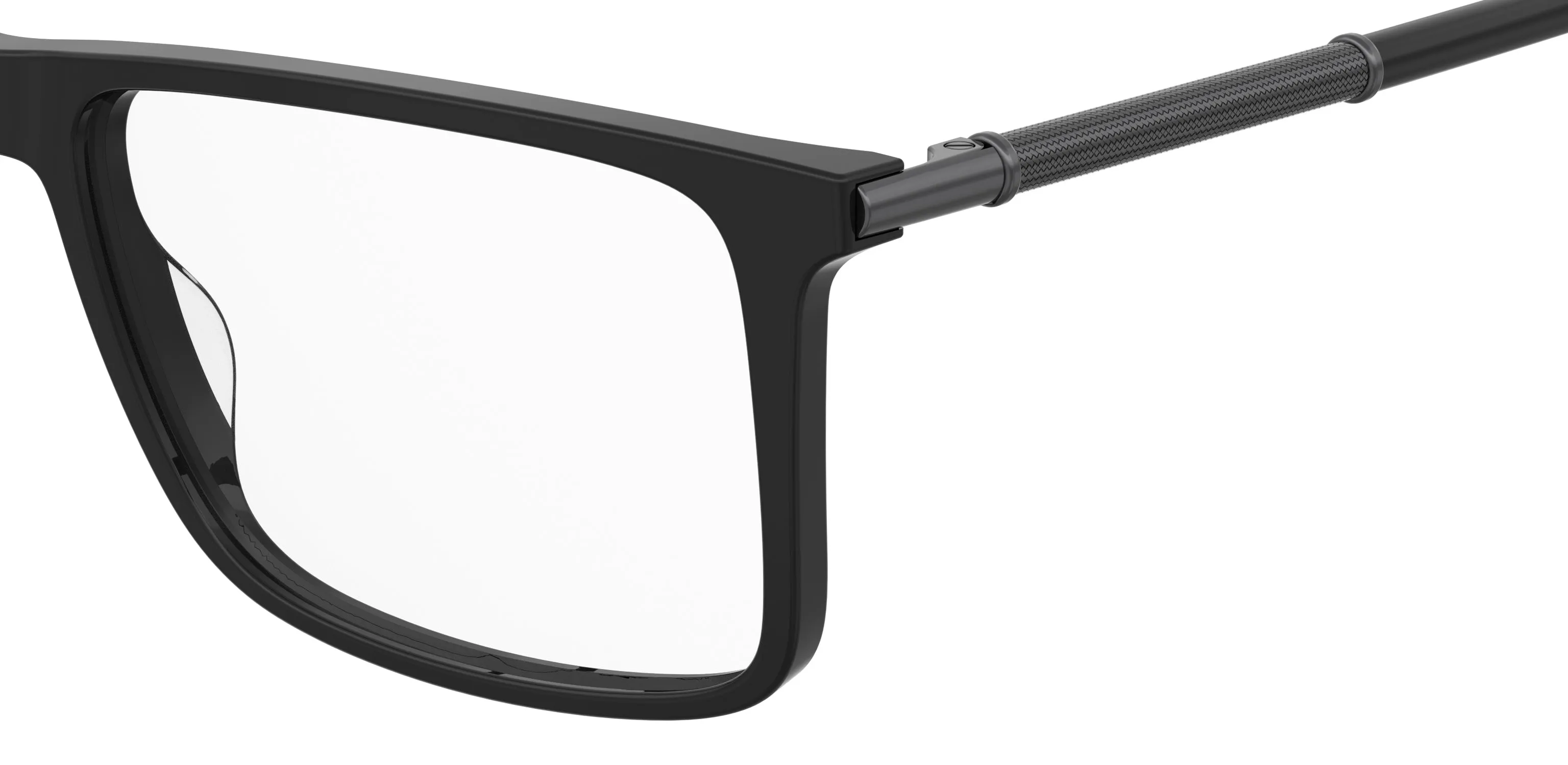 Pierre Cardin P.C. 6291 284 Montature da vista Acetato Nero Squadrata Normale - immagine 3