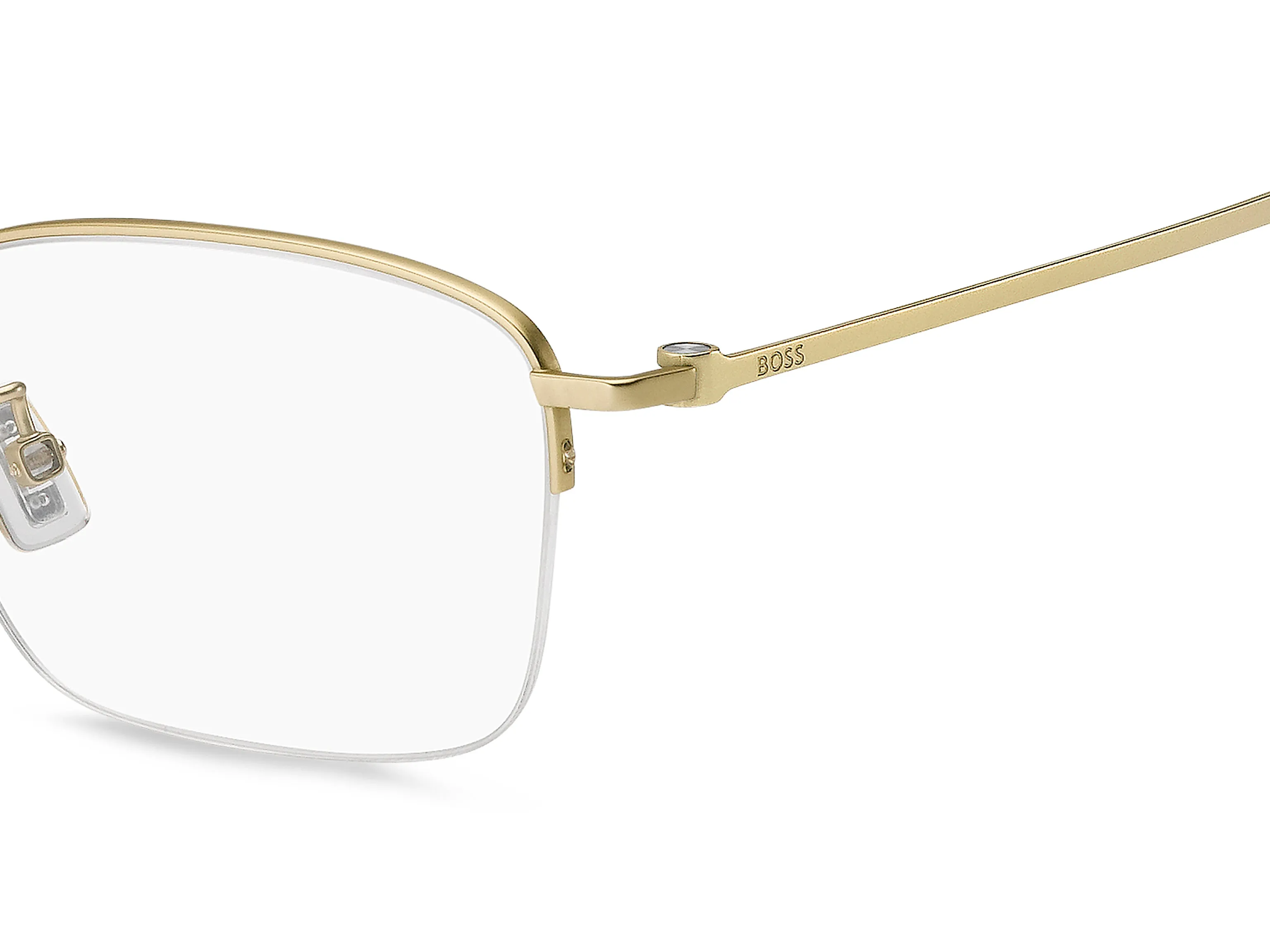 Hugo Boss BOSS 1932/F AOZ Montature da vista Titanio Oro Squadrata Normale - immagine 3