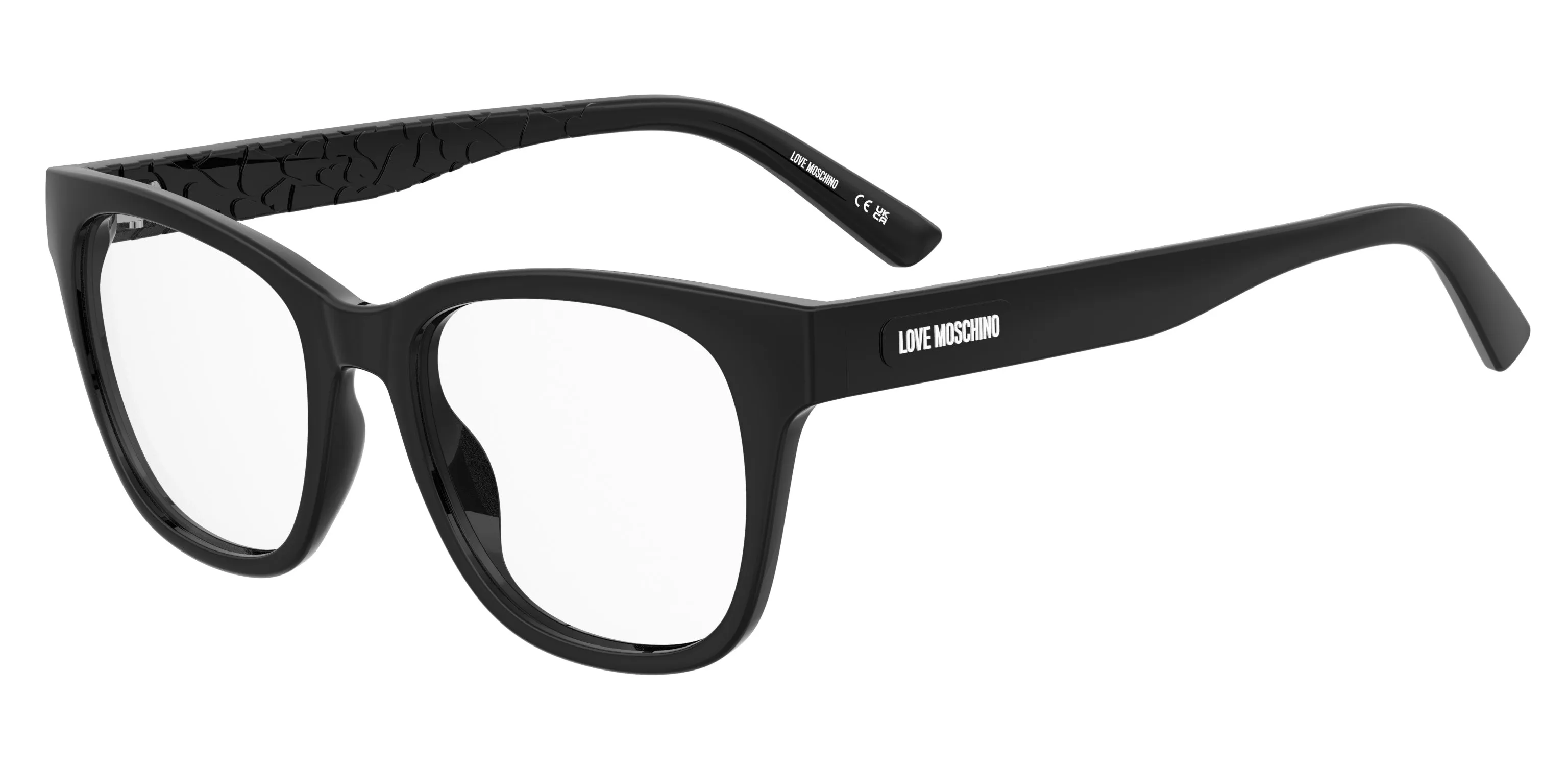 Moschino MOL684 807 Montature da vista Polyamide Nero Squadrata Normale - immagine 1