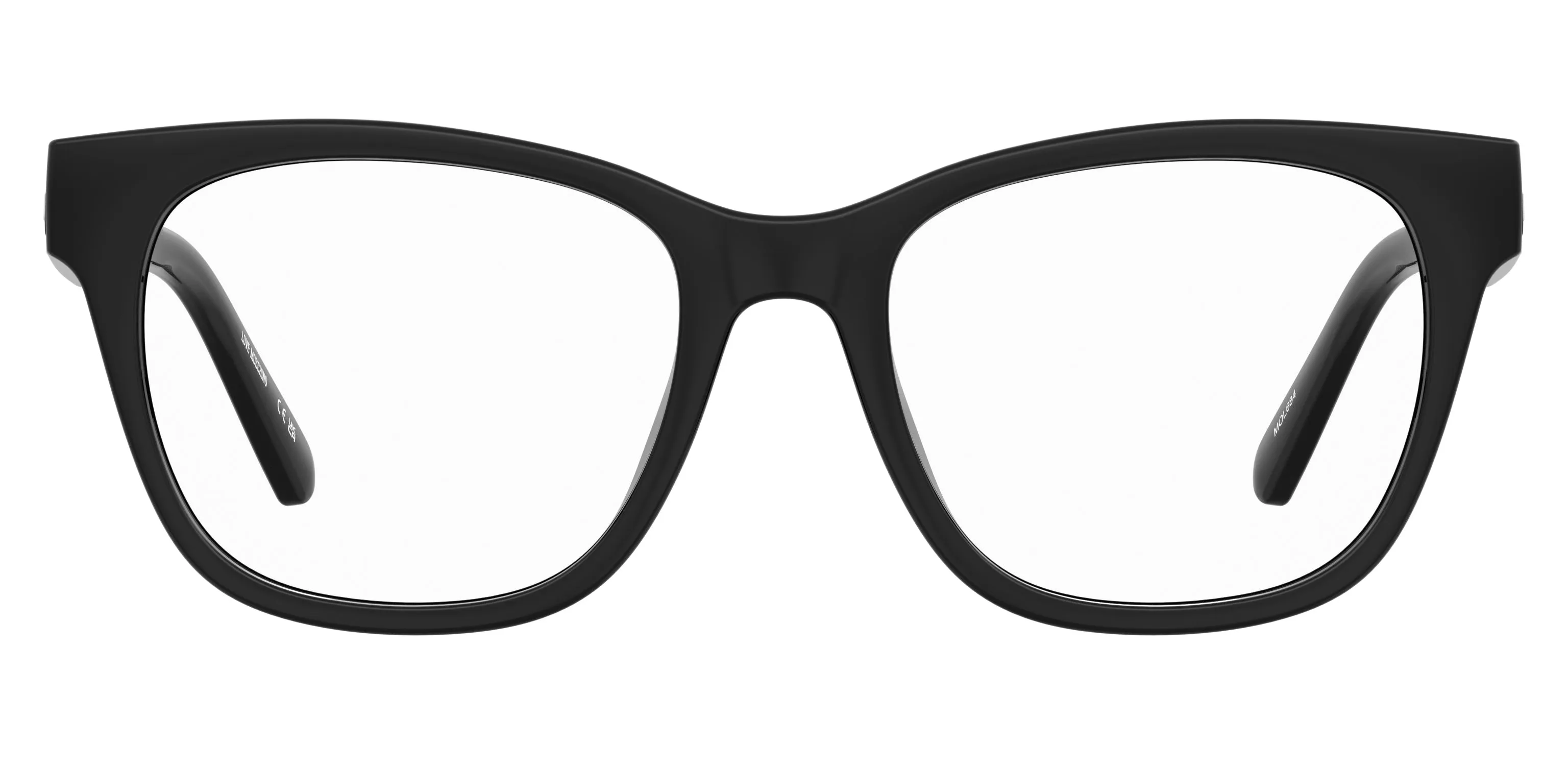 Moschino MOL684 807 Montature da vista Polyamide Nero Squadrata Normale - immagine 2