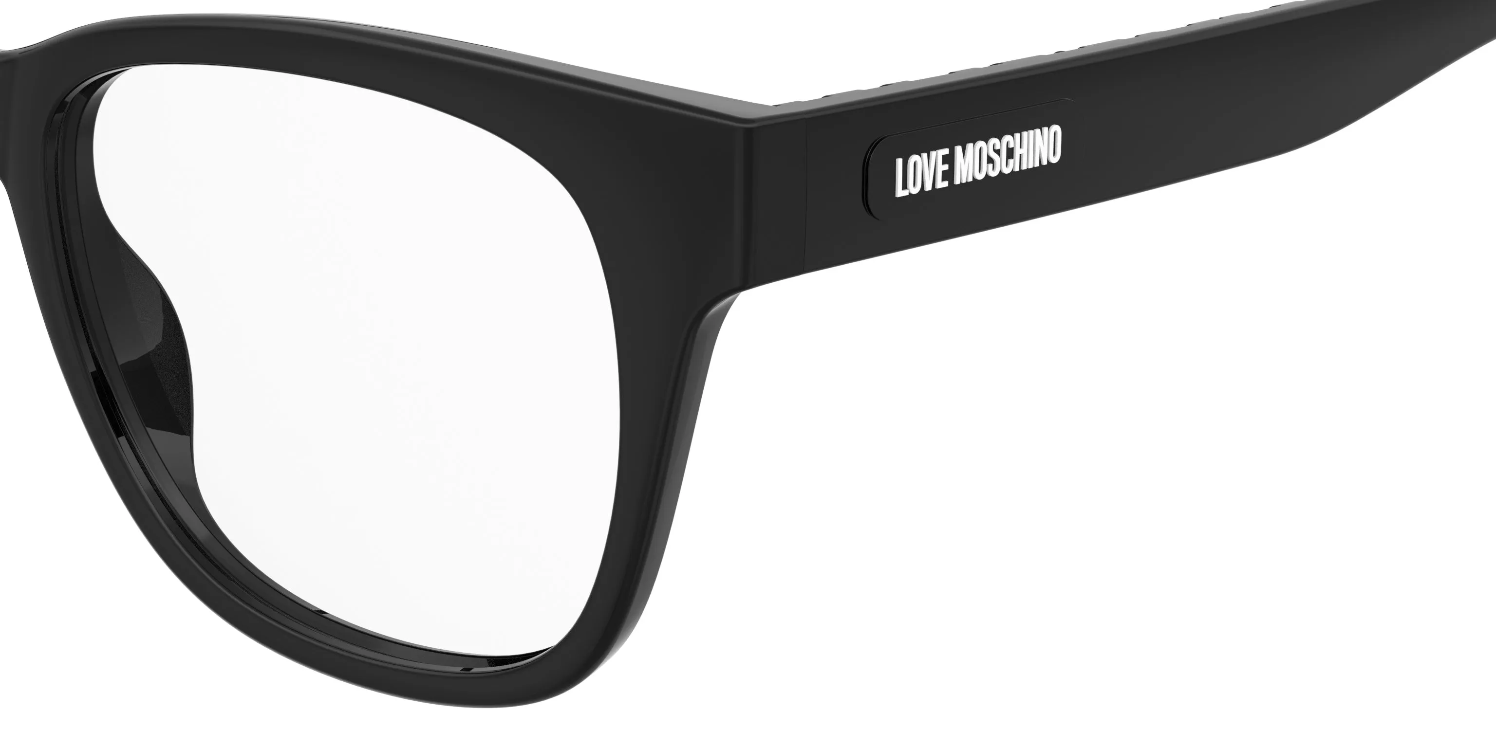 Moschino MOL684 807 Montature da vista Polyamide Nero Squadrata Normale - immagine 3