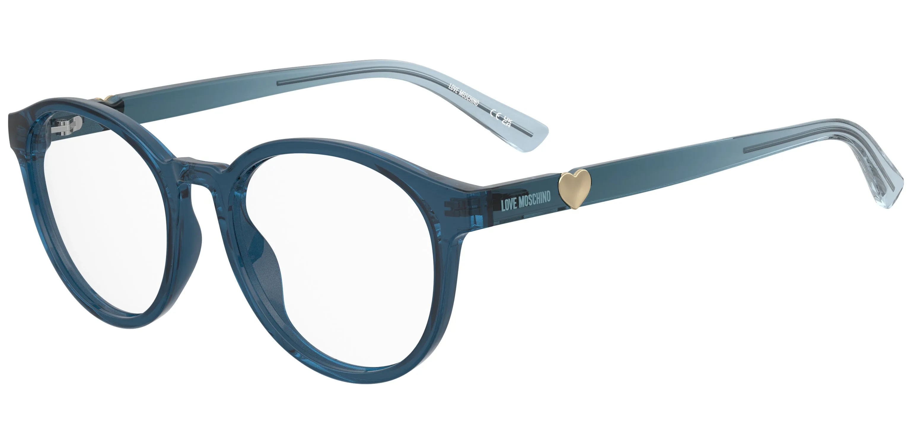 Moschino MOL683 ZI9 Montature da vista Polyamide Verde Pantos Normale - immagine 1