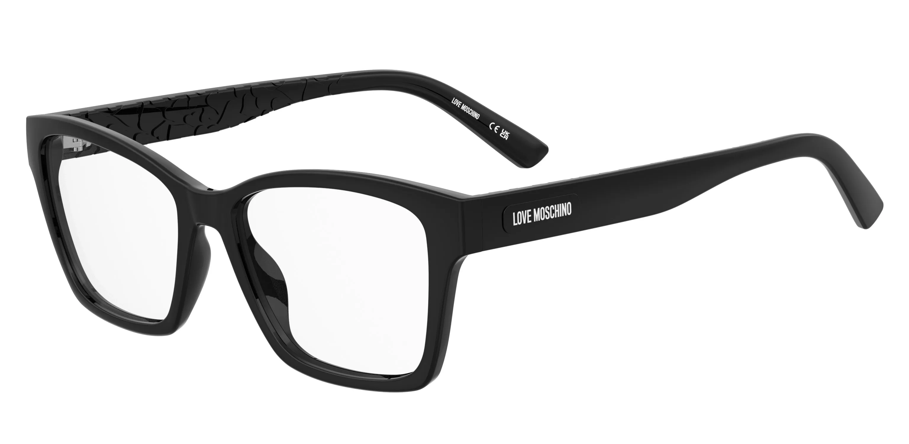 Moschino MOL686 807 Montature da vista Polyamide Nero Squadrata Normale - immagine 1