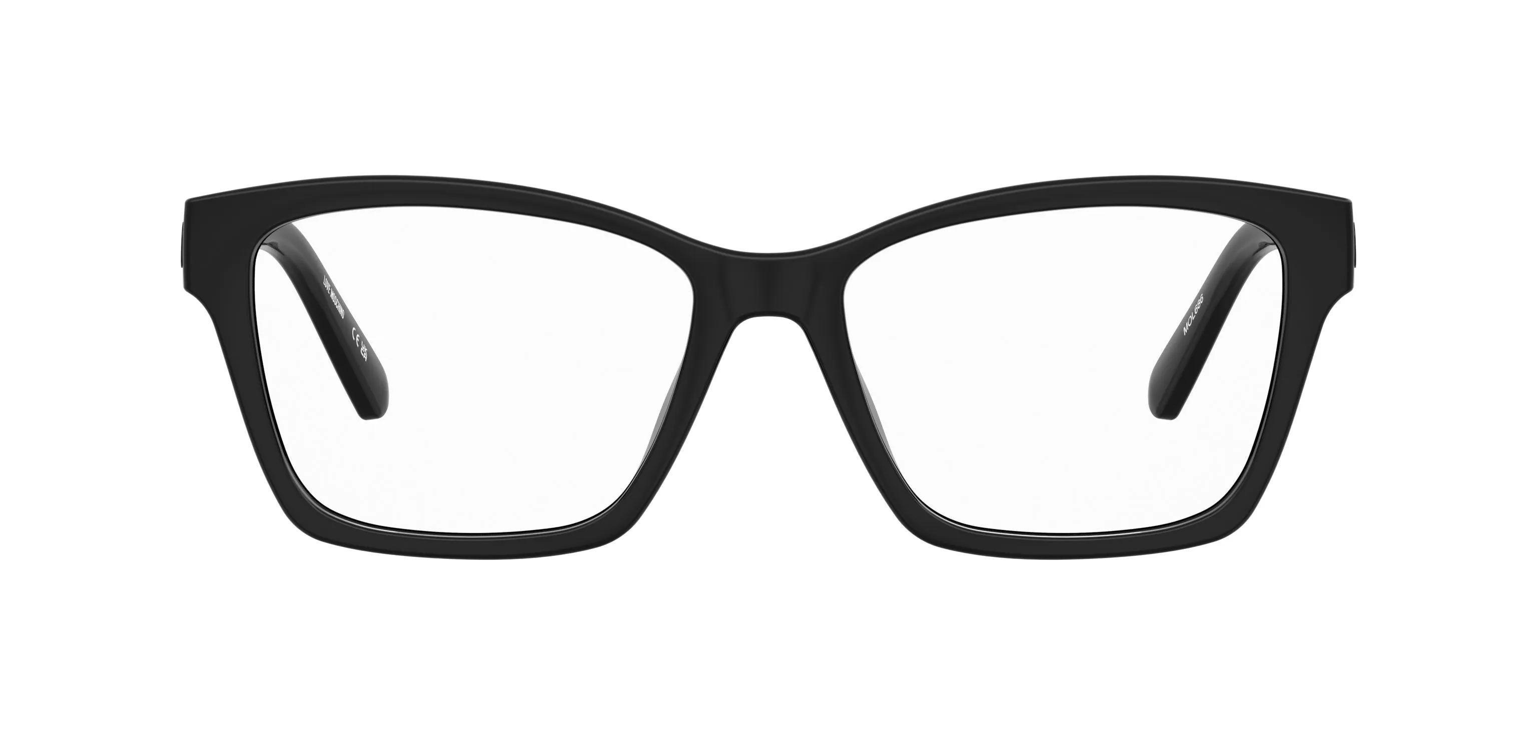 Moschino MOL686 807 Montature da vista Polyamide Nero Squadrata Normale - immagine 2
