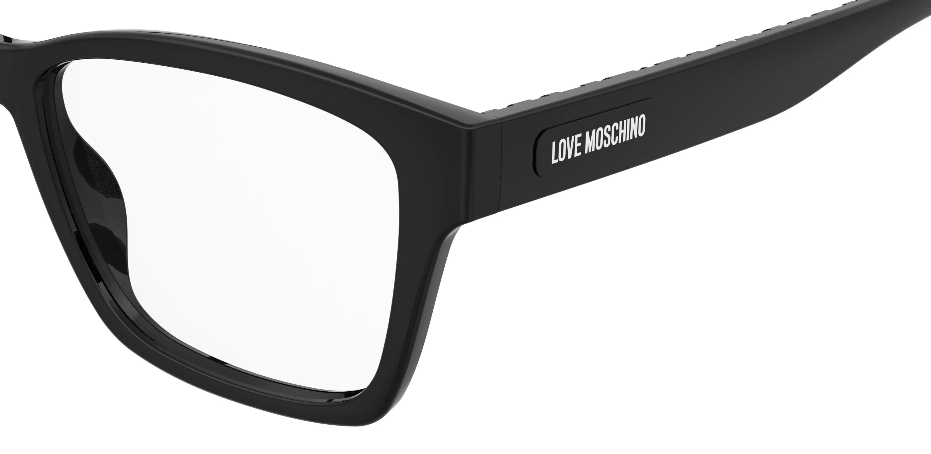 Moschino MOL686 807 Montature da vista Polyamide Nero Squadrata Normale - immagine 3