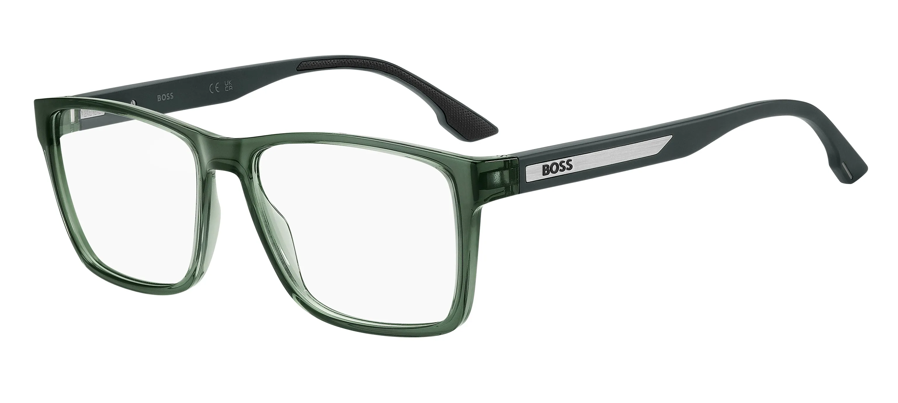 Hugo Boss BOSS 1909 1ED Montature da vista Eco-poliammide Verde Squadrata Normale - immagine 1