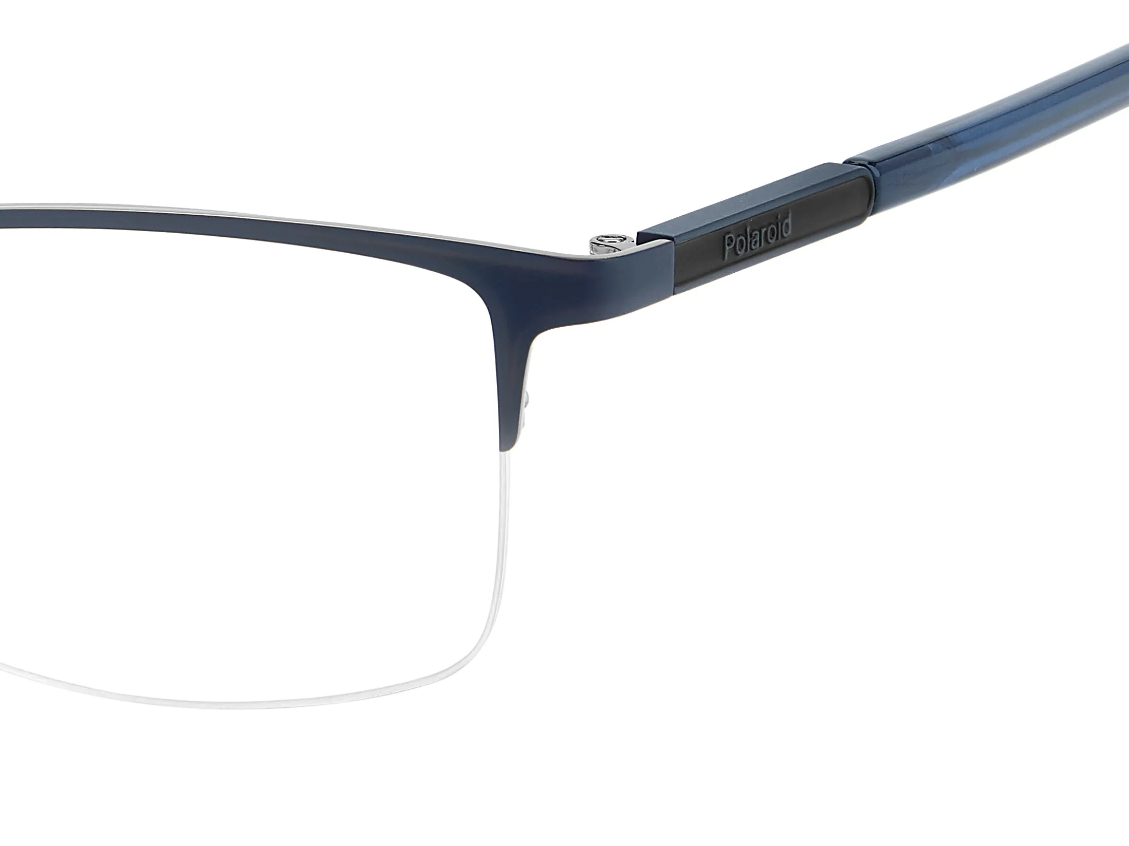Polaroid PLD D599 KU0 Montature da vista Metallo Blu Squadrata Normale - immagine 4
