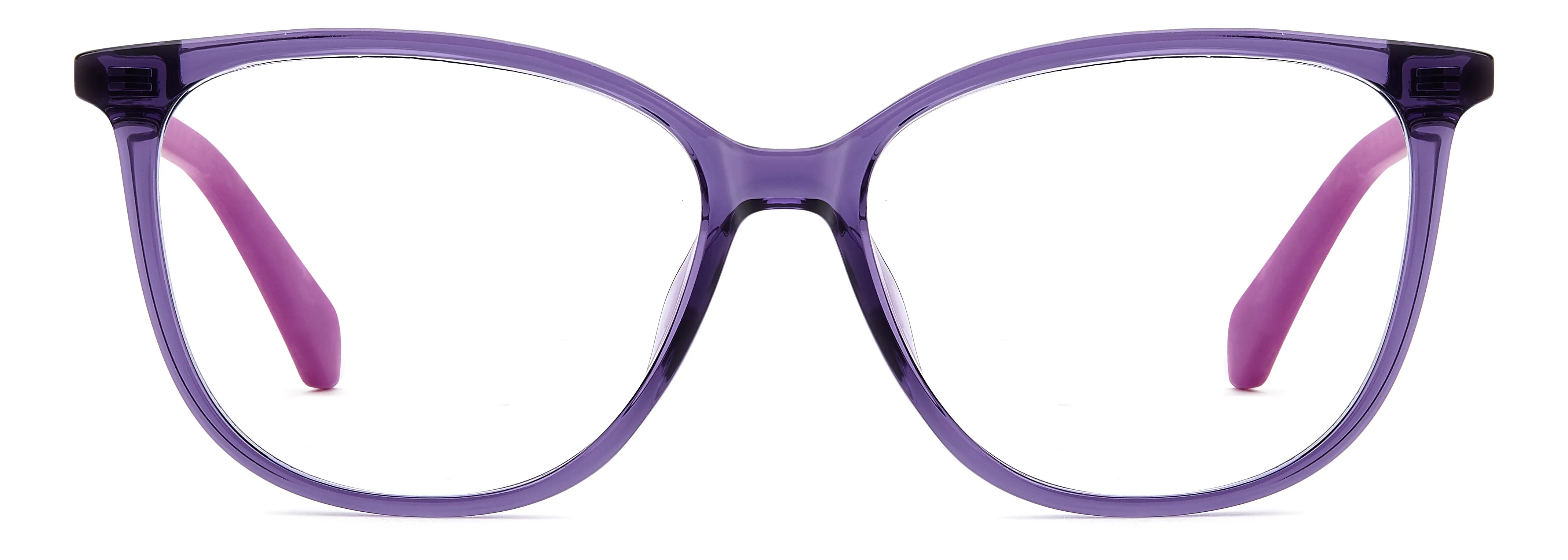 Polaroid Junior Polaroid PLD D853 B3V Montature da vista bambino Eco-poliammide Viola Farfalla Normale - immagine 2