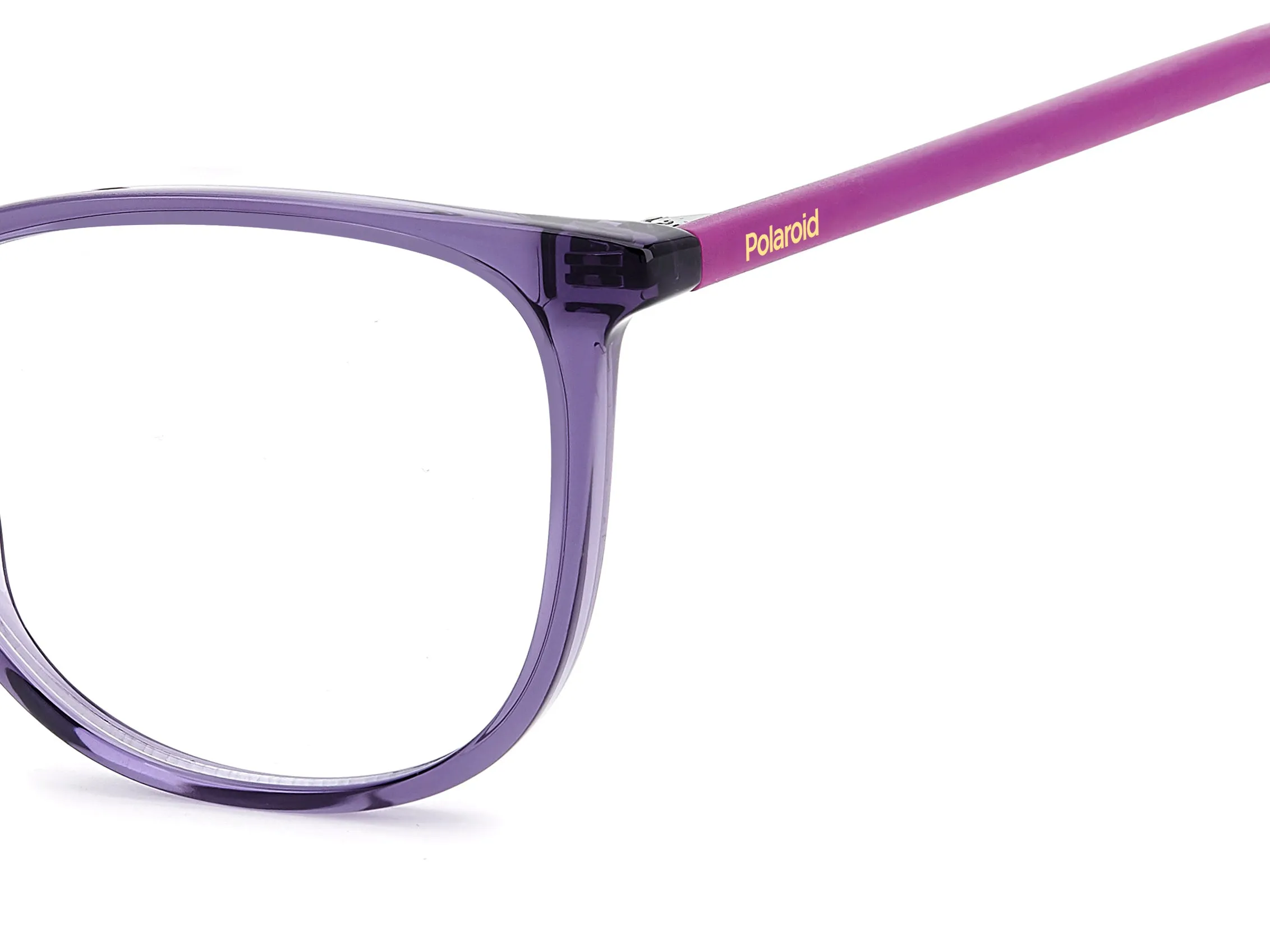 Polaroid Junior Polaroid PLD D853 B3V Montature da vista bambino Eco-poliammide Viola Farfalla Normale - immagine 4
