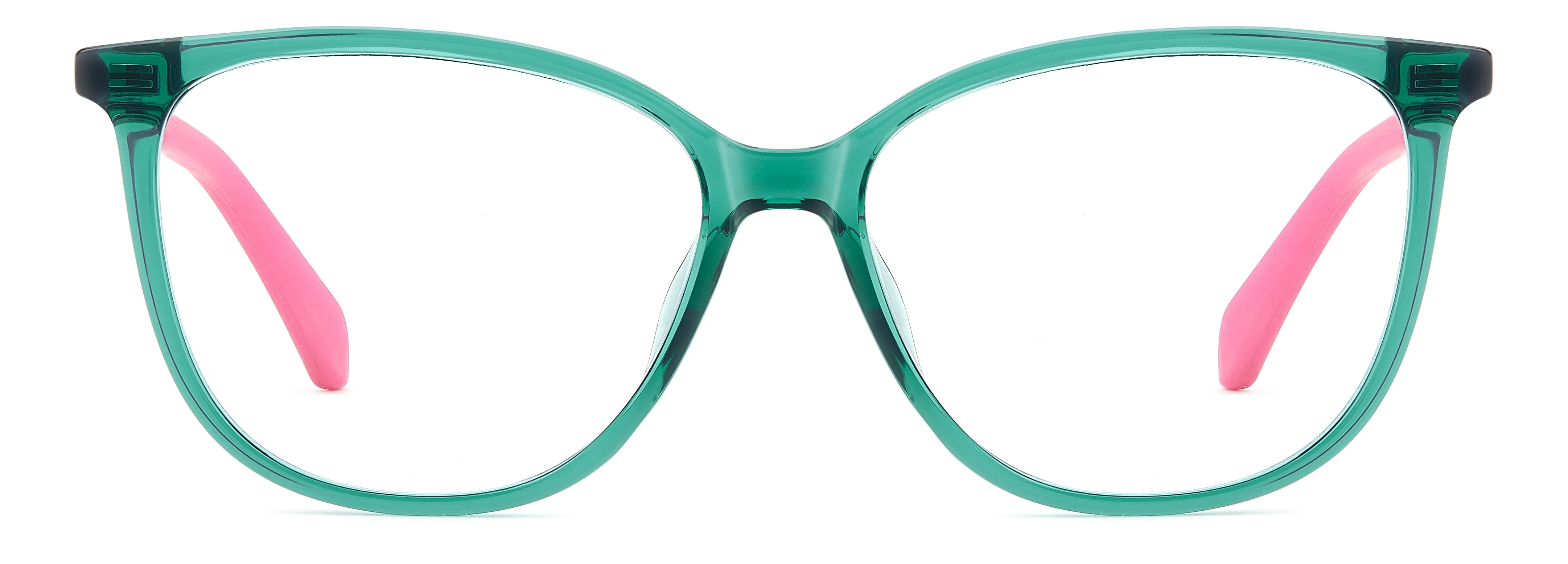 Polaroid Junior Polaroid PLD D853 1ED Montature da vista bambino Eco-poliammide Verde Farfalla Normale - immagine 2