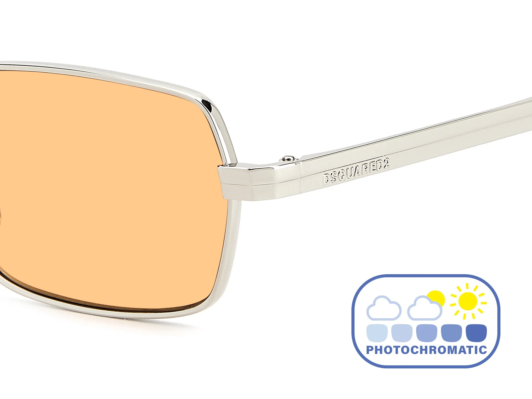 Dsquared2 Dsquared2 D2 0192/S 010/N8 Occhiali da sole Squadrata - immagine 3