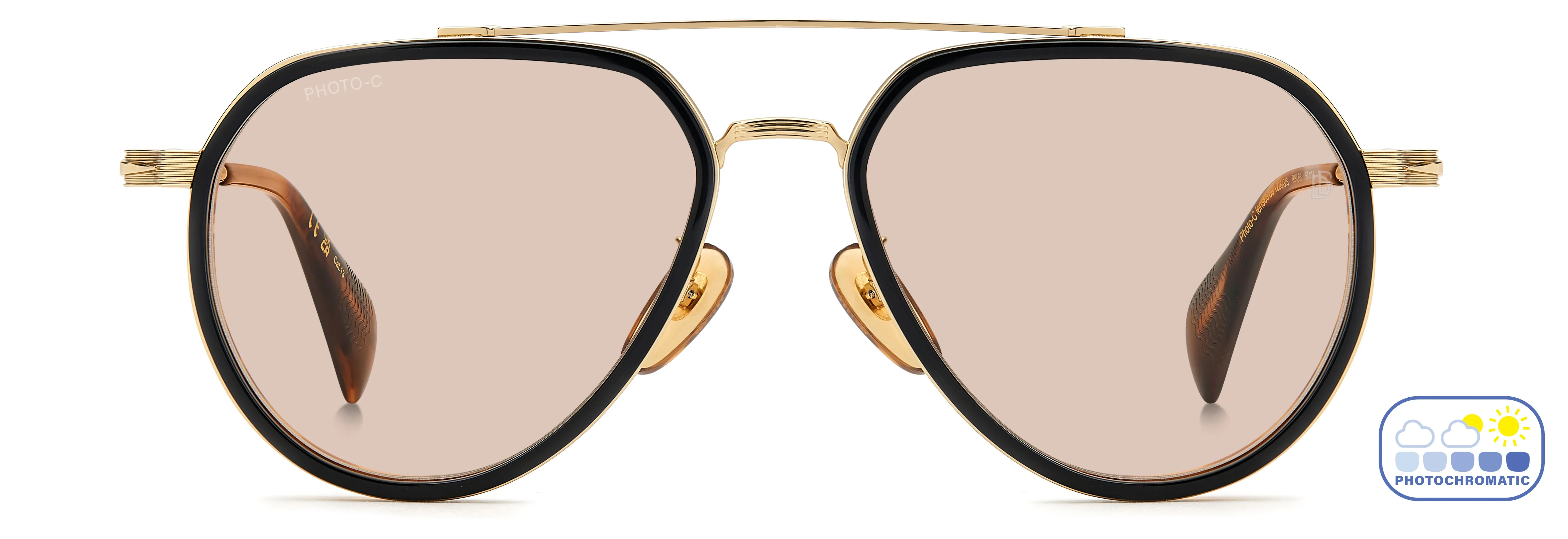 DAVID BECKHAM DAVID BECKHAM DB 1226/G/S RHL/63 Occhiali da sole - immagine 2