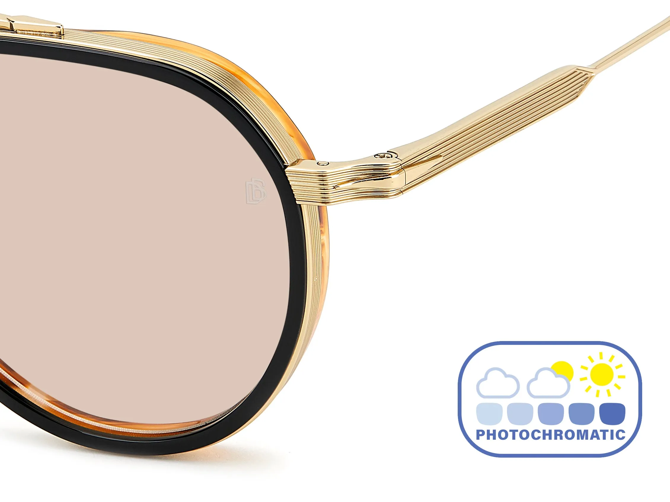 DAVID BECKHAM DAVID BECKHAM DB 1226/G/S RHL/63 Occhiali da sole - immagine 4