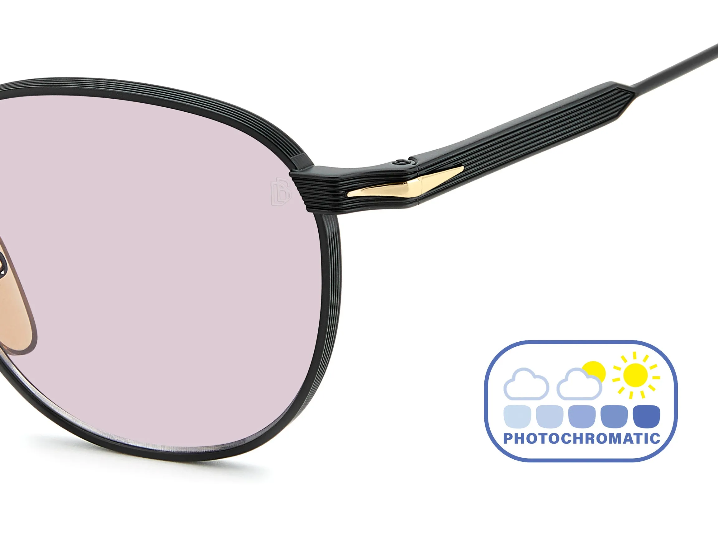DAVID BECKHAM DAVID BECKHAM DB 1228/S I46/5F Occhiali da sole - immagine 3