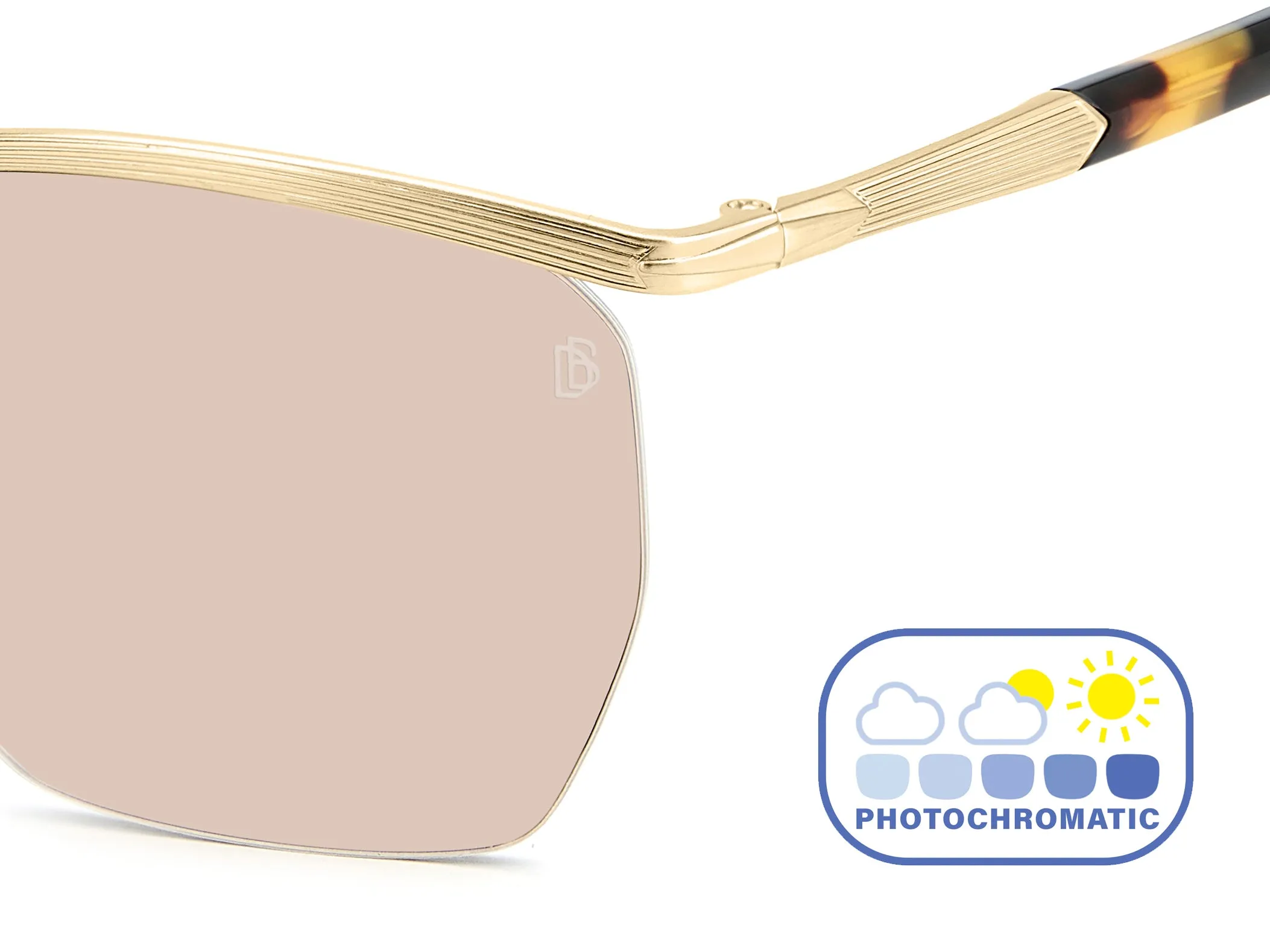 DAVID BECKHAM DAVID BECKHAM DB 1225/S HM2/63 Occhiali da sole - immagine 3