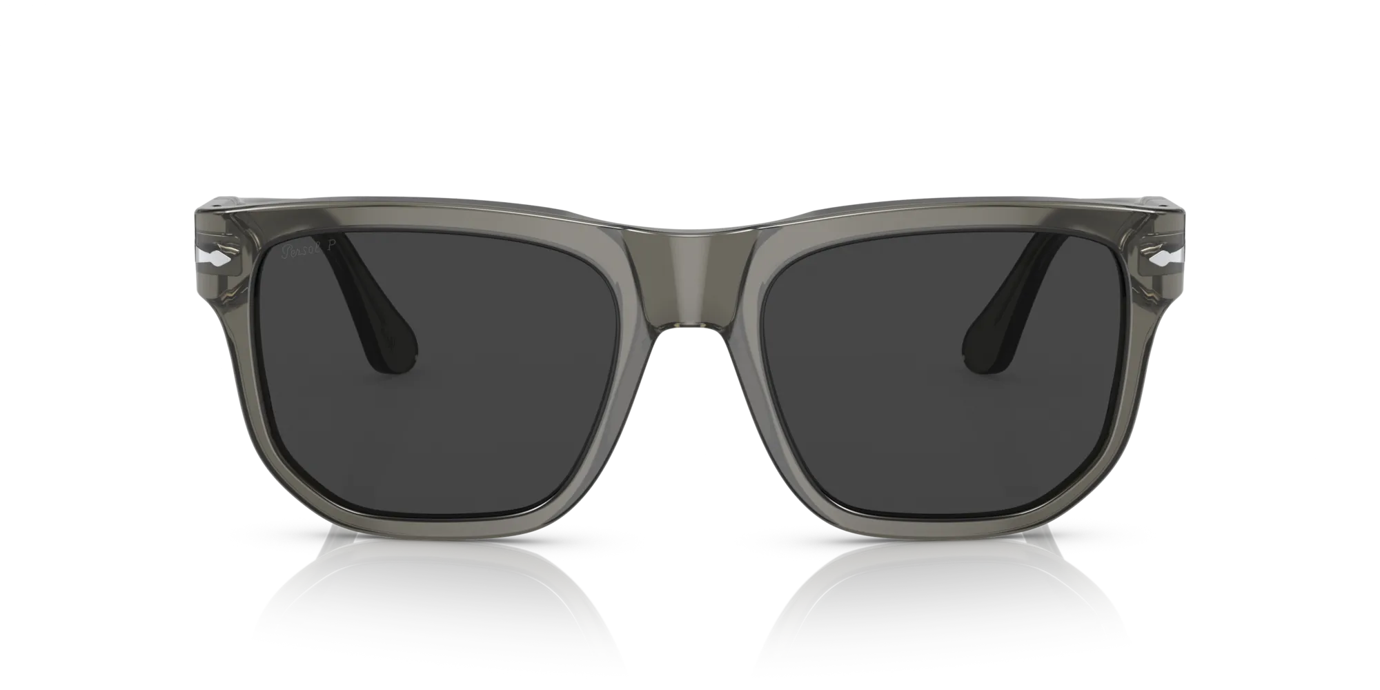 Persol PO3306S 110348 Occhiali da sole Acetato Verde Grigio Squadrata Polarizzata - immagine 3