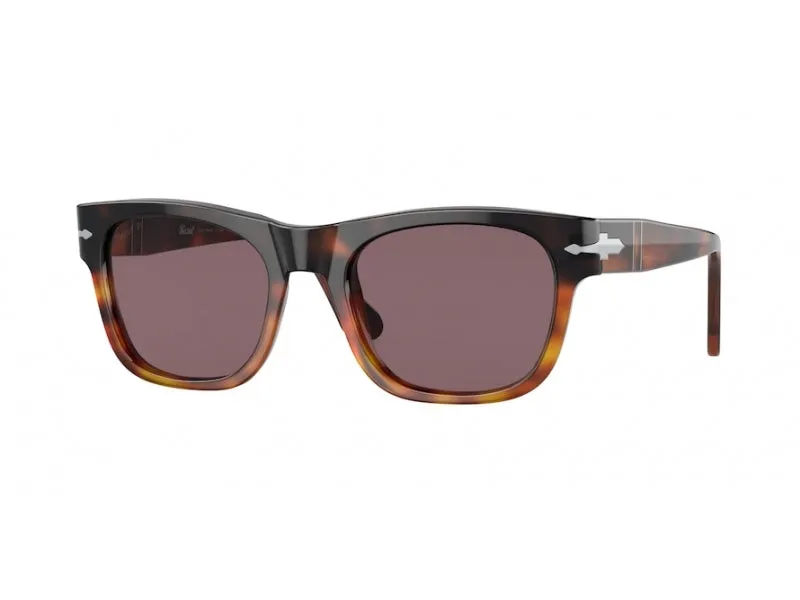 Persol PO3269S 1160AF Occhiali da sole Plastica Rosso Viola Squadrata Polarizzata - immagine 1