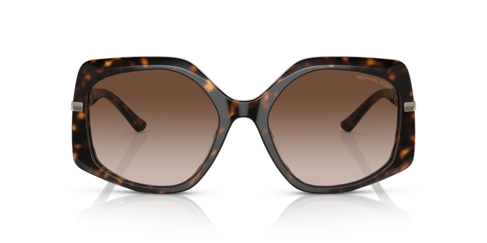 Michael Kors MK2177 CHEYENNE 300613 Occhiali da sole Acetato Tartaruga Marrone Geometrica Normale Sfumato - immagine 3