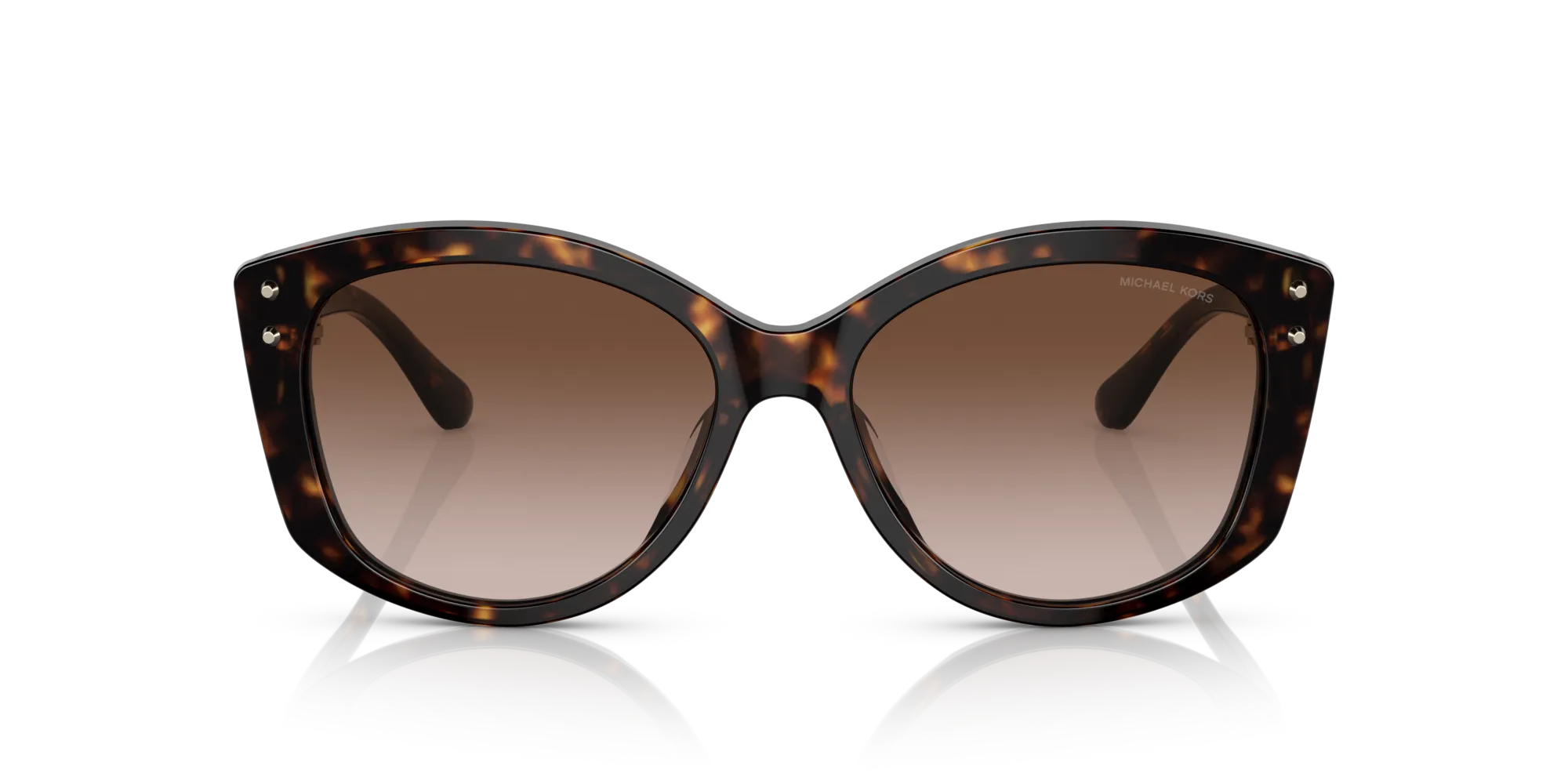 Michael Kors MK2175U CHARLESTON 300613 Occhiali da sole Plastica Tartaruga Marrone Geometrica Sfumato - immagine 3