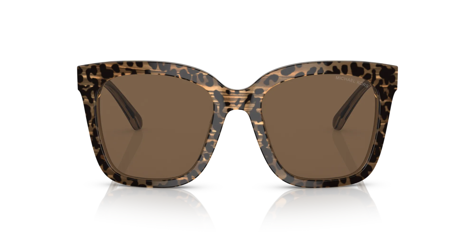 Michael Kors MK2163 SAN MARINO 391773 Occhiali da sole Acetato Marrone Marrone Squadrata Normale - immagine 3