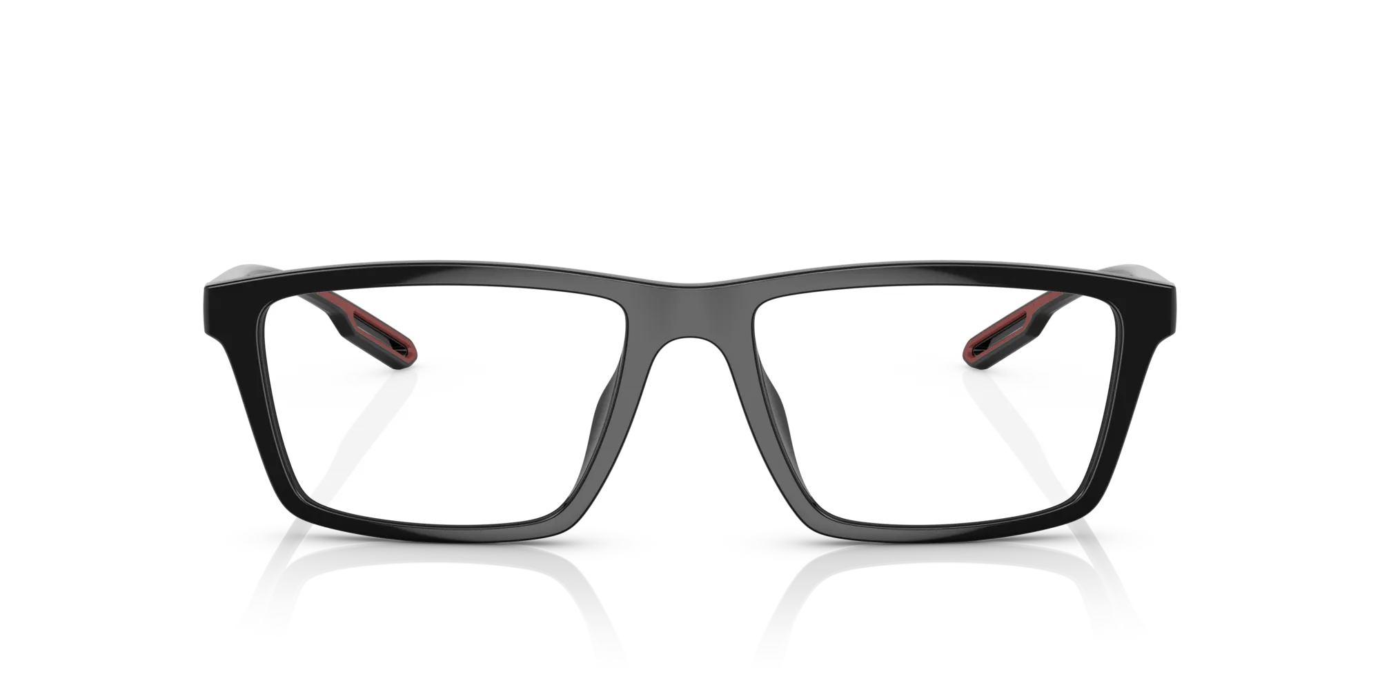Emporio Armani EA4189U 50171W Occhiali da sole Iniettato Nero Trasparente Squadrata Normale - immagine 3