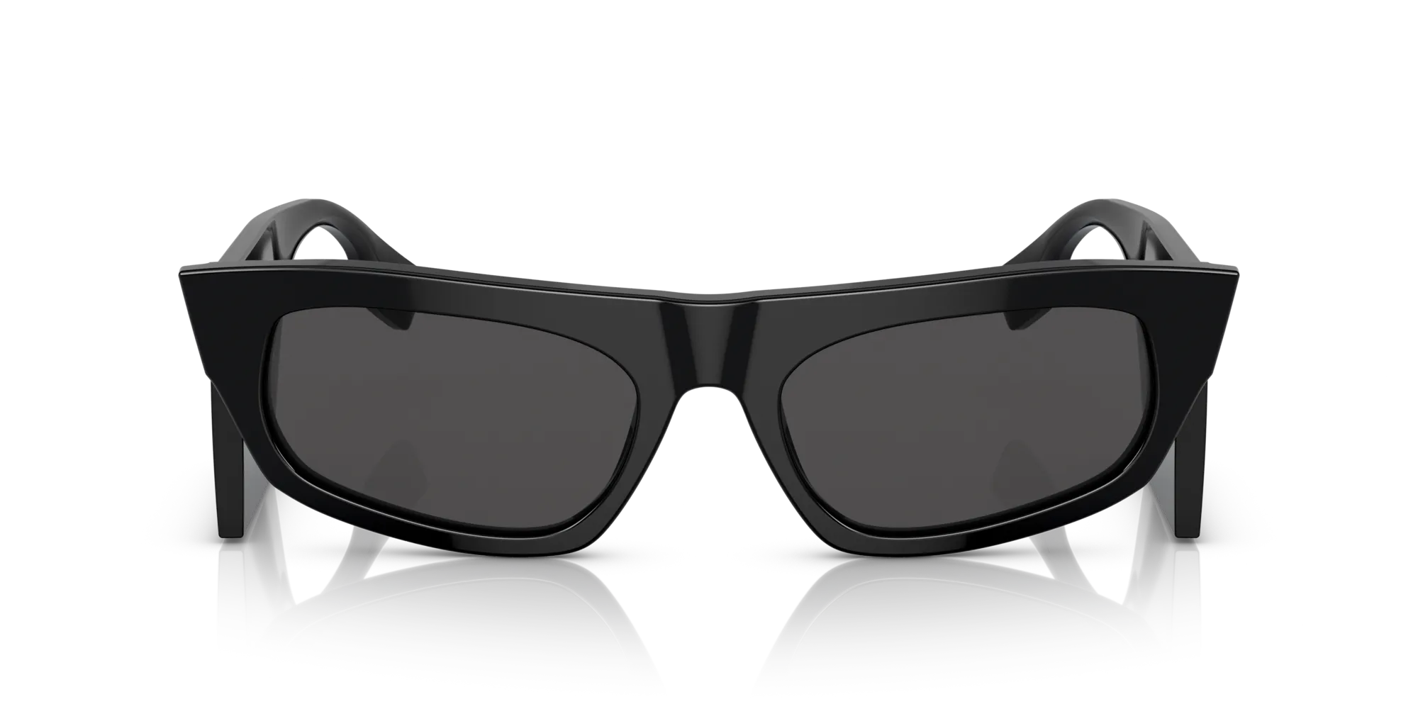 Burberry BE4385 PALMER 300187 Occhiali da sole Acetato Nero Grigio Geometrica Normale - immagine 3