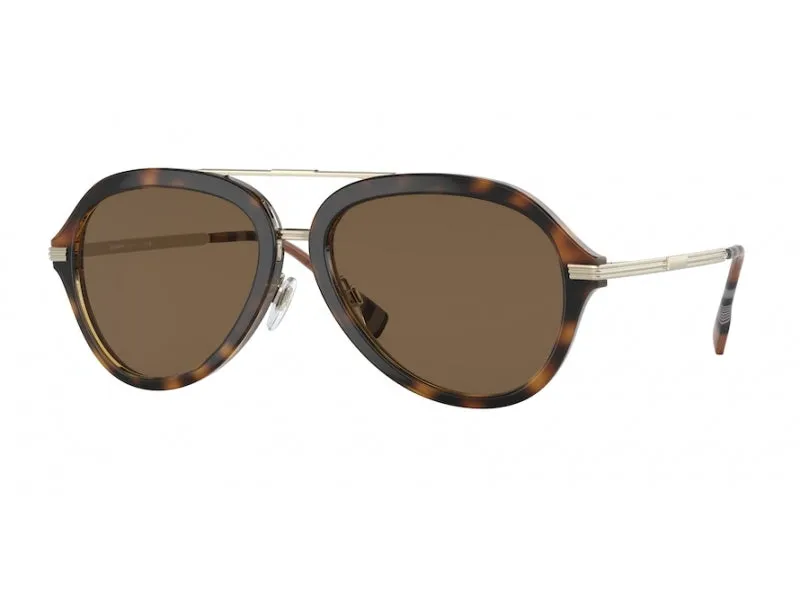 Burberry BE4377 JUDE 300273 Occhiali da sole Plastica Havana Marrone Pilot - immagine 1
