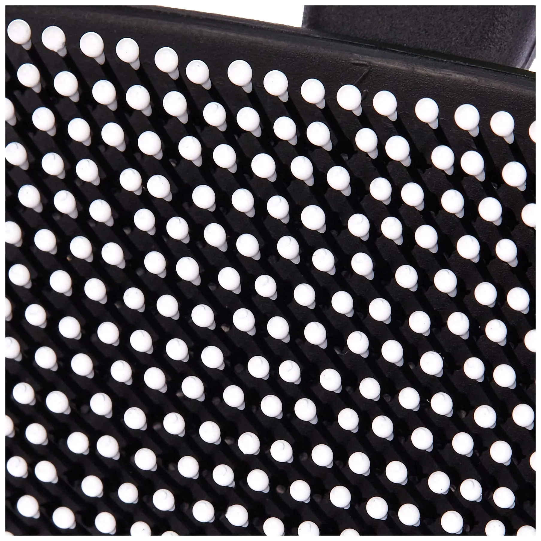Ferplast Spazzola Cardatore per Gatti - Pelo Corto, Medio e Lungo - Setole Morbide, Testine Arrotondate - Impugnatura Ergonomica Morbida Antoscivolo - Misura S, Verde - immagine 3