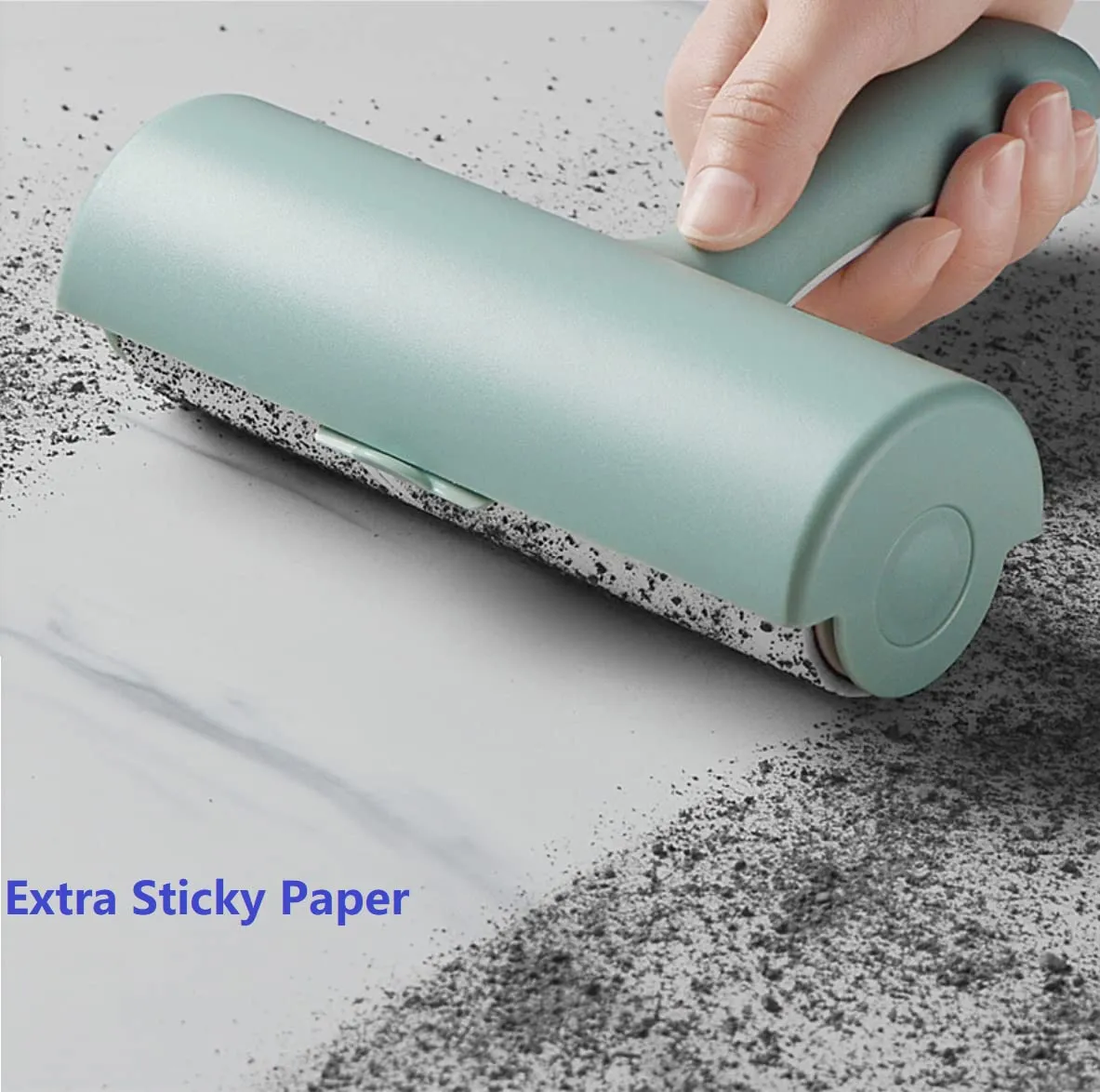 Tahbarshi 6 Pezzi Ricariche Rullo Levapelucchi Adesivo per Rimuovere Pelucchi, Polvere, Detriti, Peli Animali Cane e Gatto da Vestiti Mobili Tappeti, Grande 16 cm, 360 Fogli - immagine 4