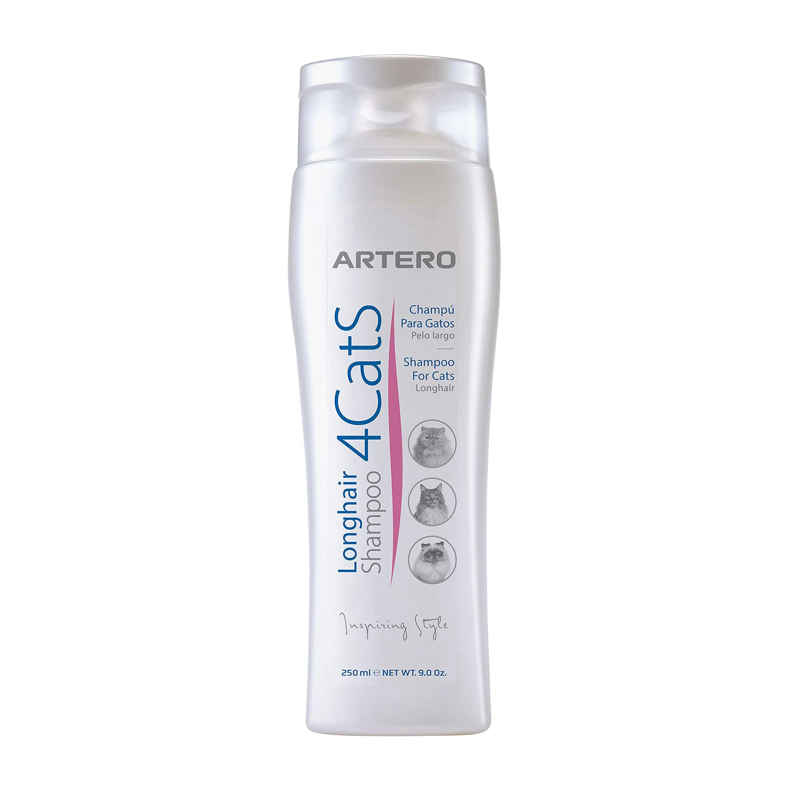 Artero 4Cats Longhair shampoo per gatti a pelo lungo 250 ml - immagine 1