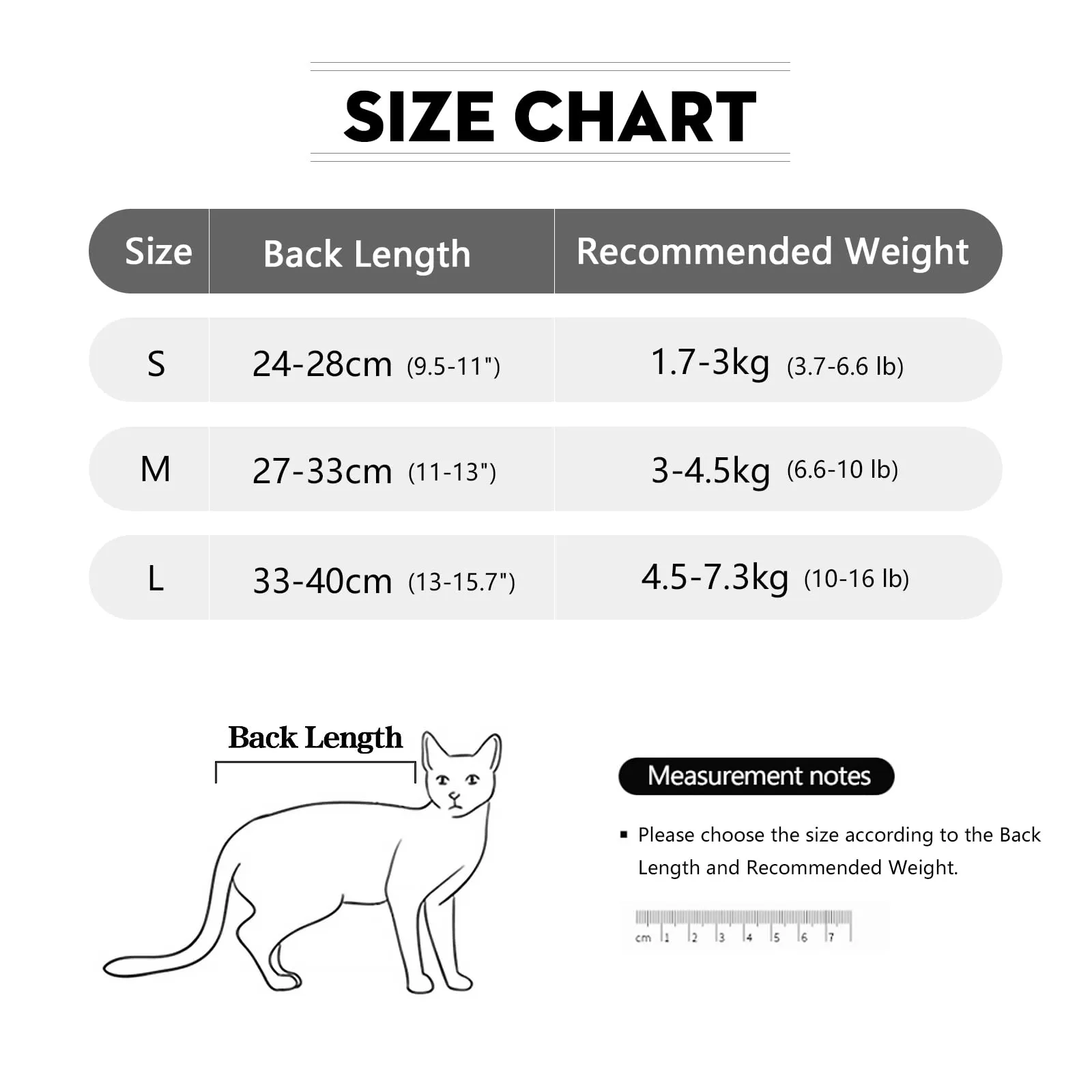LIANZIMAU Body Gatto Post Operatorio Tuta Recupero Medica per Gatto Tute a Maniche Lunghe Prevenire Lo spargimento Abbigliamento,M (Confezione da 1),Viola a Righe - immagine 4