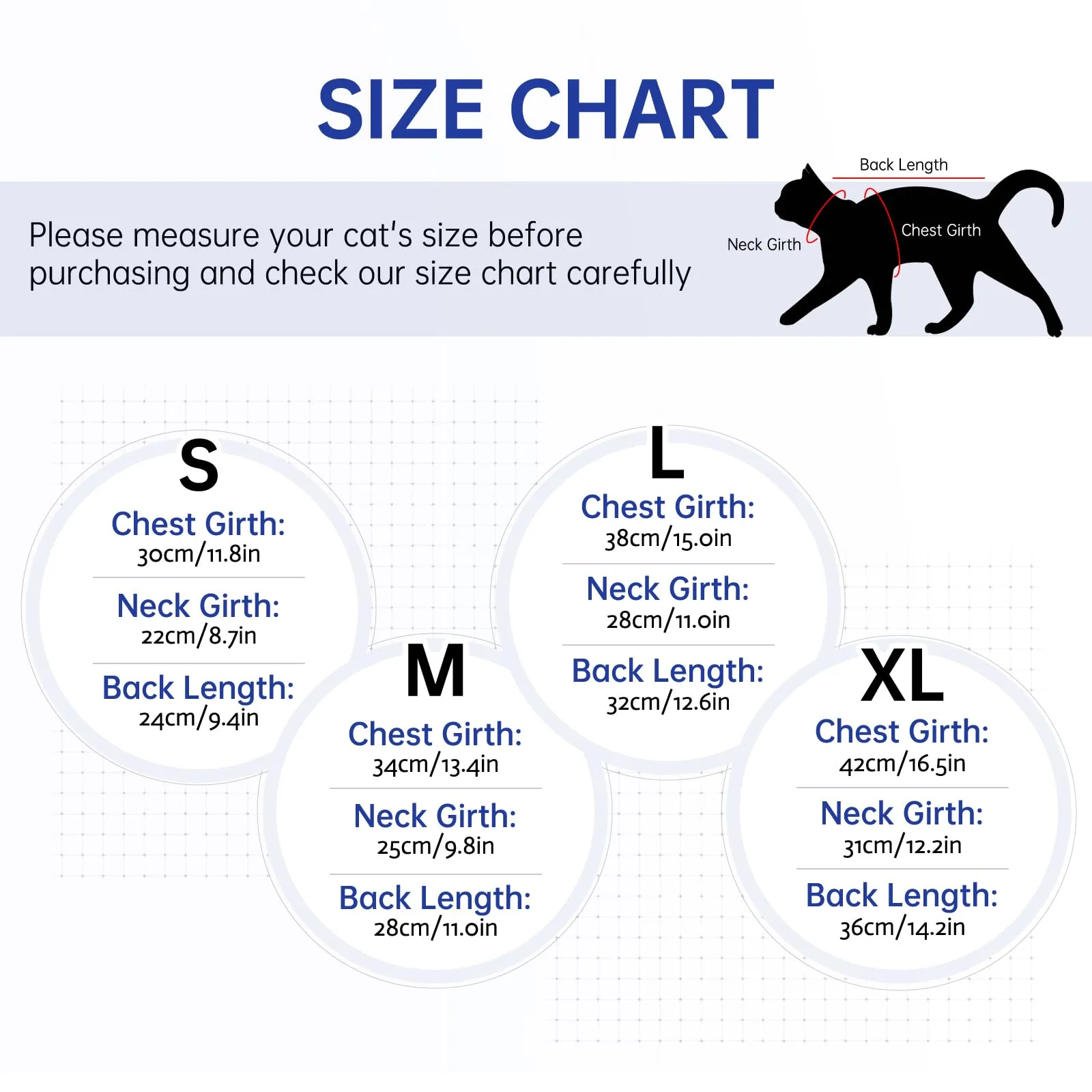 PUMYPOREITY Body Gatto Post Operatorio Sterilizzazione, Tuta per Recupero Gatti Tutina Cane Post Operatoria Sterilizzazione(Viola, XL) - immagine 2