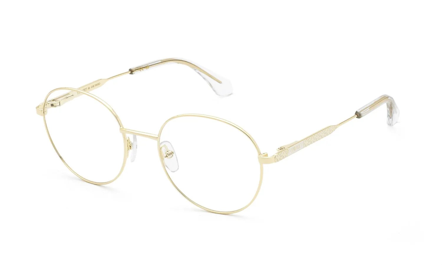 Twinset VTW126 300 Montature da vista Metallo Oro Pantos - immagine 1