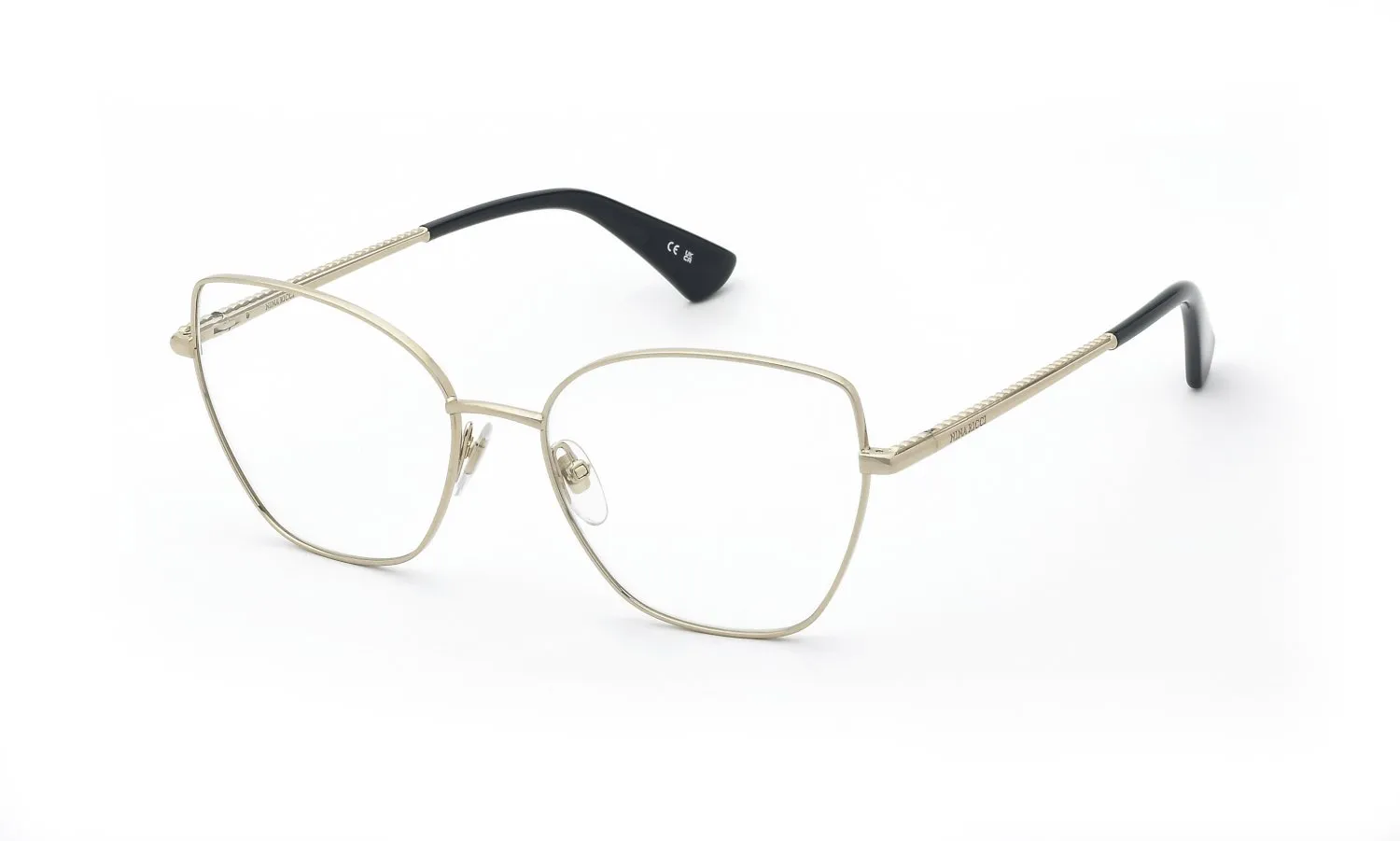Nina Ricci VNR454 300 Montature da vista Metallo Oro Geometrica - immagine 1