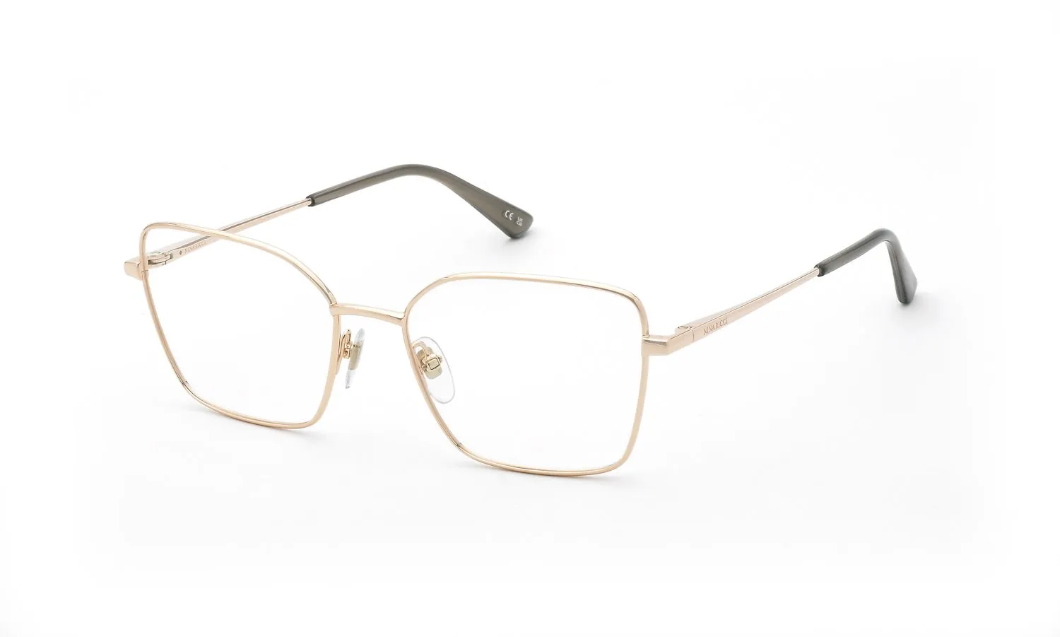 Nina Ricci VNR452 08FC Montature da vista Metallo Oro Geometrica - immagine 1