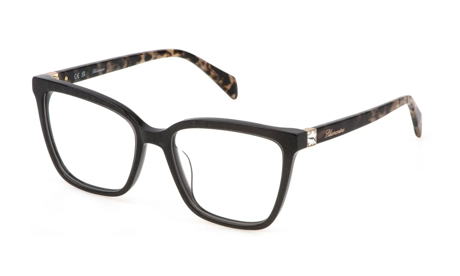 Blumarine VBM855S 0GBM Montature da vista Acetato Grigio Squadrata - immagine 1