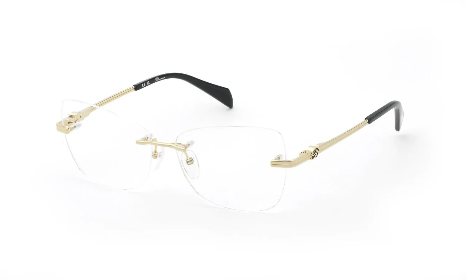 Blumarine VBM233 300 Montature da vista Metallo Oro Farfalla - immagine 1