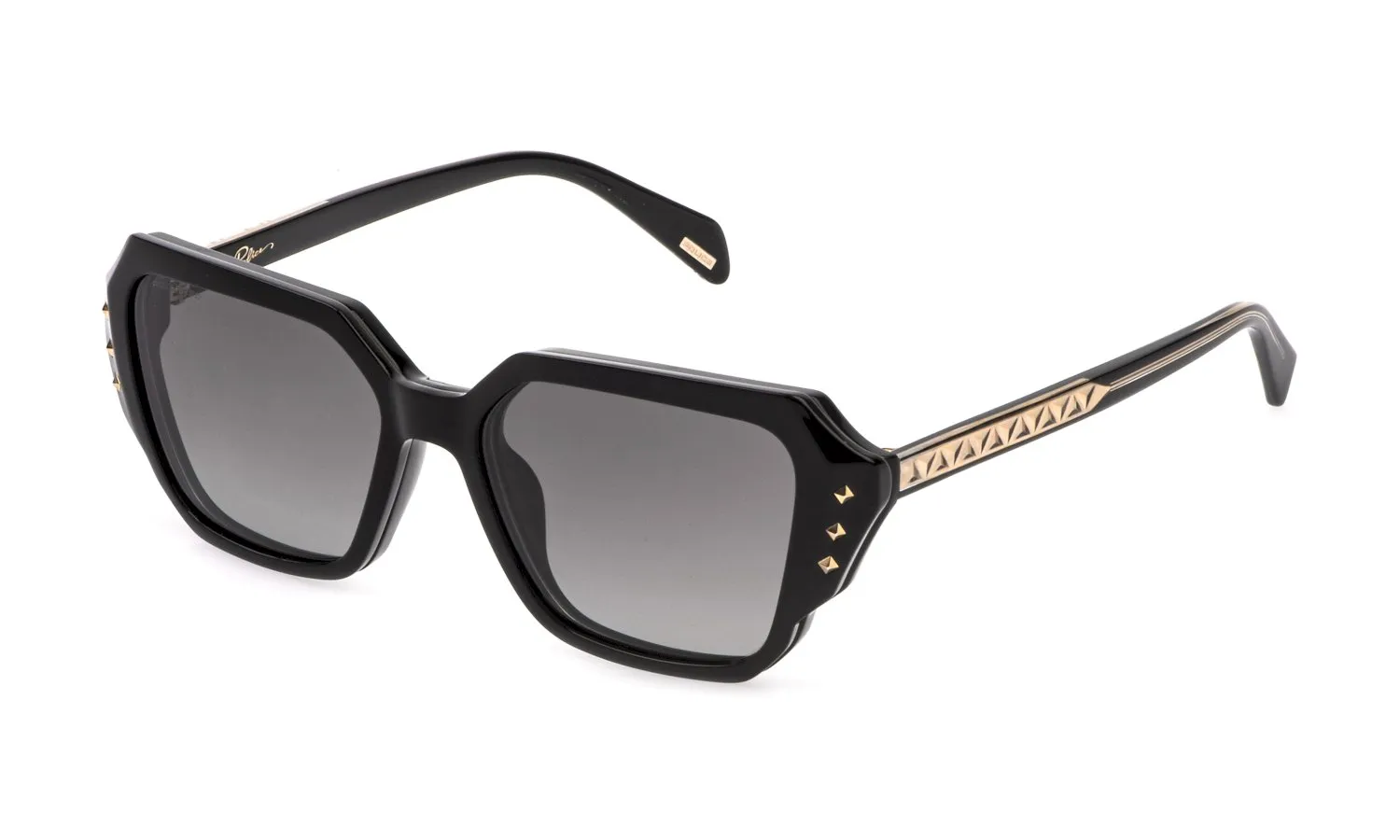 Police UPLR20 SUPERSTAR 5 700P Montature da vista Iniettato Nero Fumo Squadrata Sfumato - immagine 1