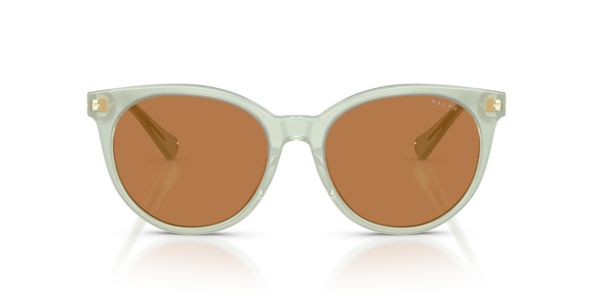 Ralph Lauren RA5331U 604973 Occhiali da sole Acetato Verde Marrone Pantos Normale - immagine 3