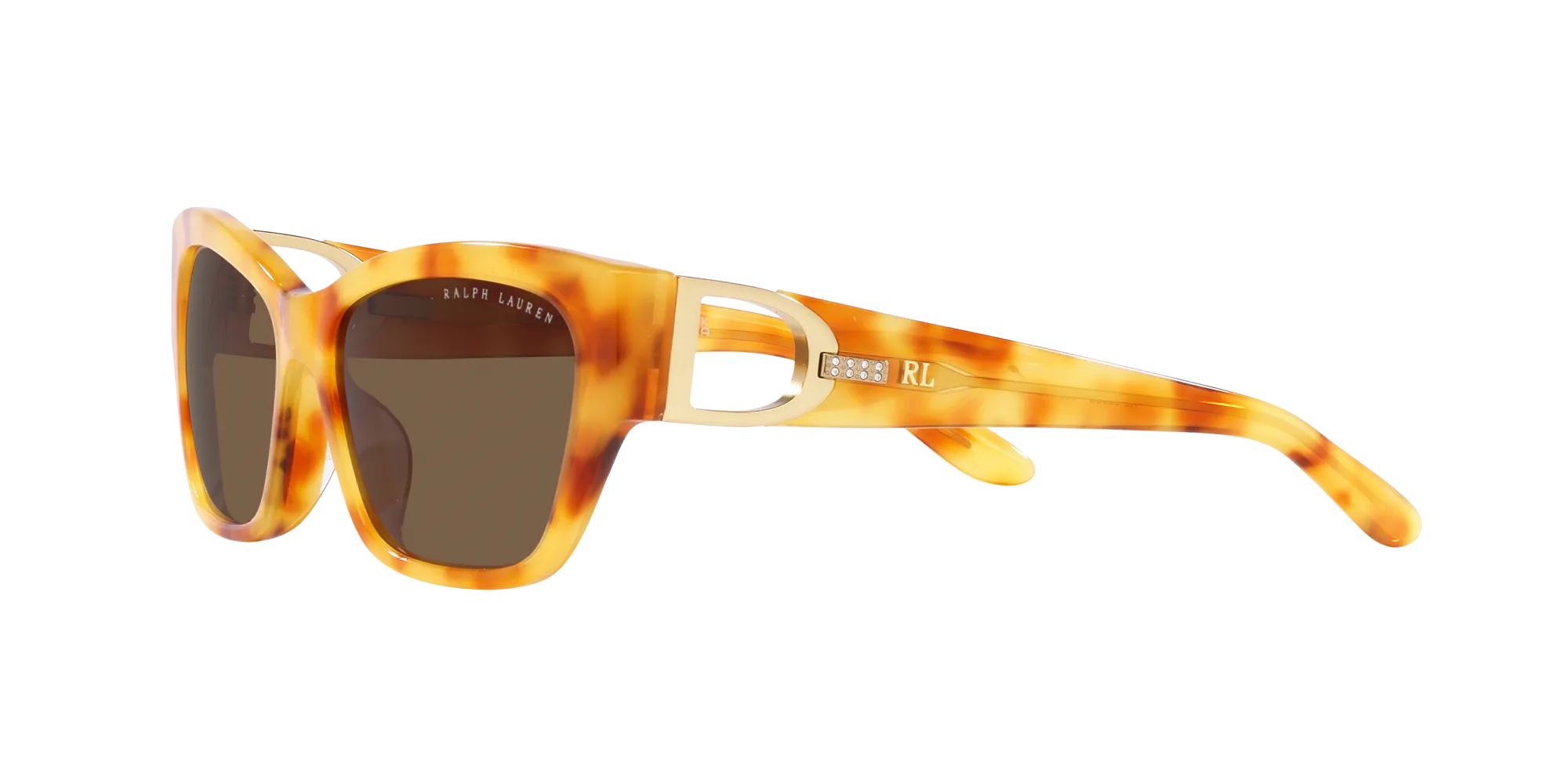 Ralph Lauren RL8206U THE AUDREY 605173 Occhiali da sole Acetato Tartaruga Marrone Farfalla Normale - immagine 4
