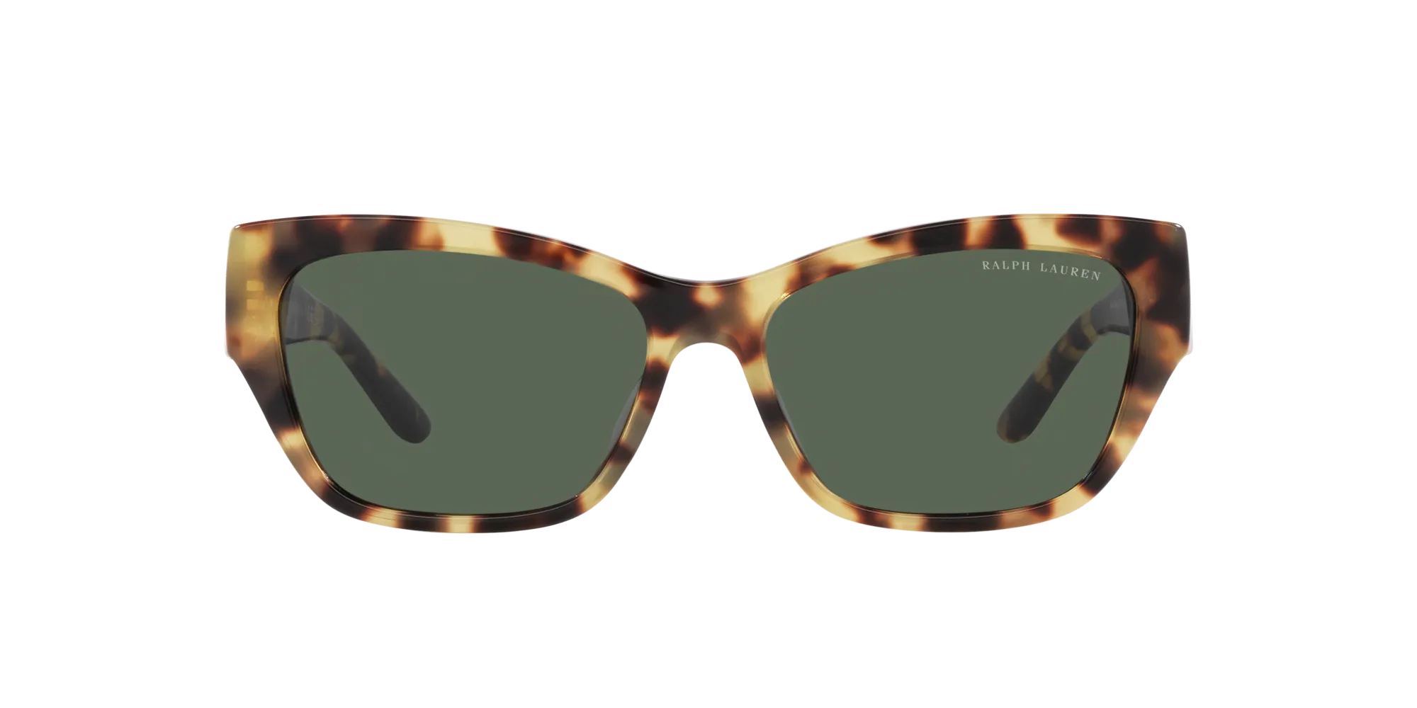 Ralph Lauren RL8206U THE AUDREY 500471 Occhiali da sole Acetato Tartaruga Verde Farfalla Normale - immagine 2