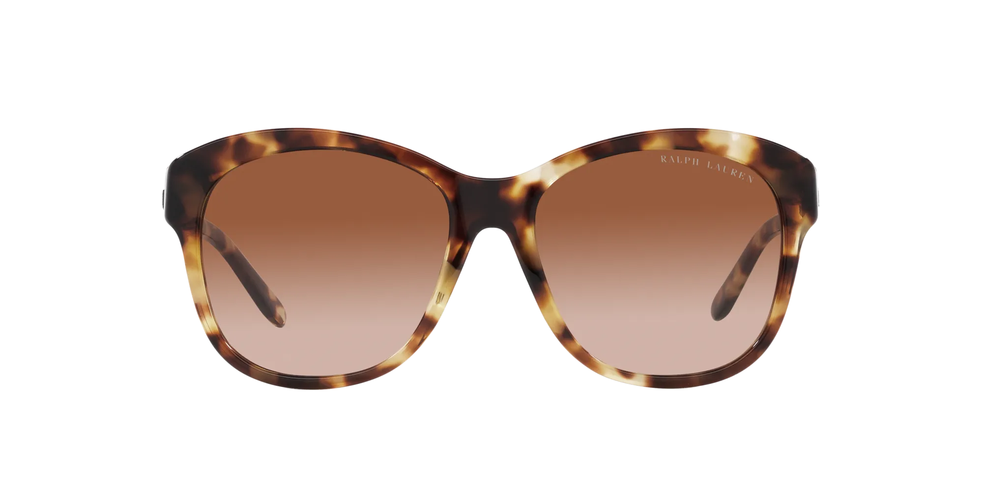 Ralph Lauren RL8190Q 605613 Occhiali da sole Acetato Tartaruga Marrone Rotonda Normale Sfumato - immagine 2