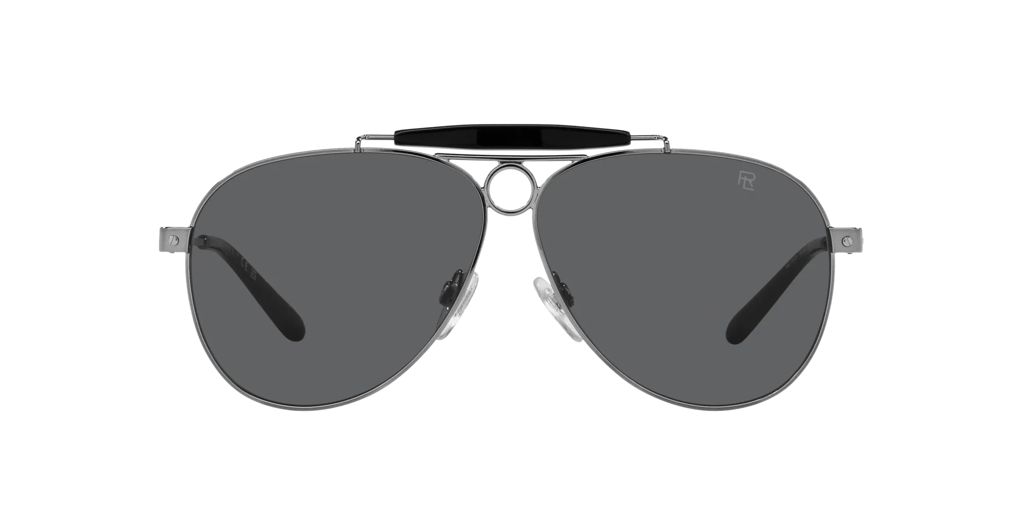 Ralph Lauren RL7078 THE COUNRTYMAN 9002B1 Occhiali da sole Metallo Grigio Grigio Pilot Normale - immagine 2