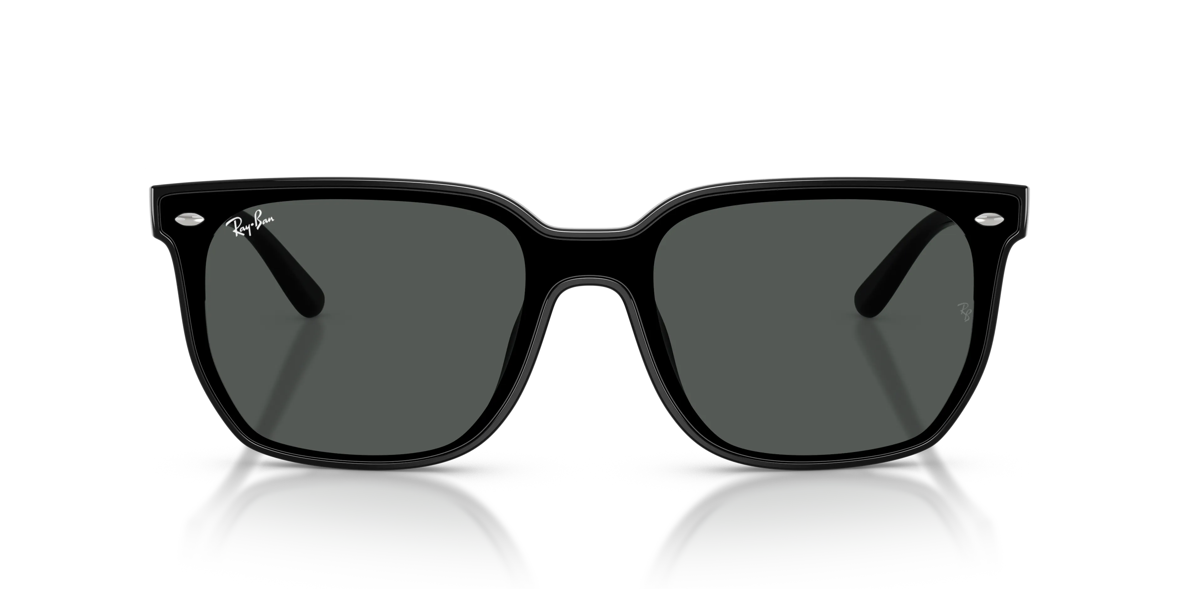 Ray - Ban RB4466D 601/87 Occhiali da sole Nylon Nero Grigio Squadrata Normale - immagine 3
