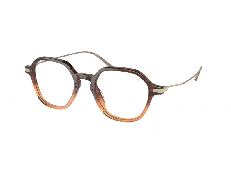 Prada PR 11YS 13B05R Occhiali da sole Acetato Marrone Marrone Squadrata Fotocromatiche - immagine 1