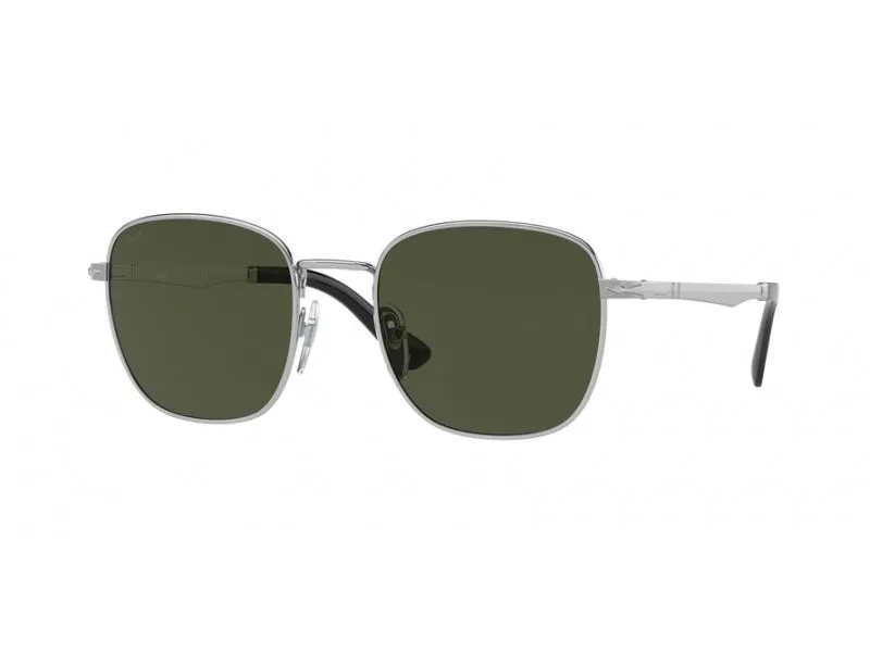 Persol PO2497S 518/31 Occhiali da sole Metallo Argento Verde Squadrata Normale - immagine 1