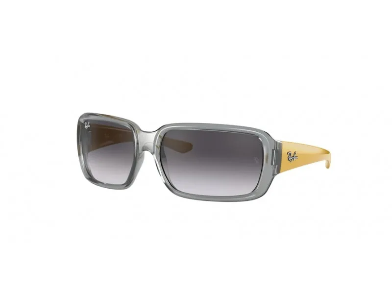 Ray - Ban RJ9072S 70788G Occhiali da sole Iniettato Grigio Grigio Squadrata Normale Sfumato - immagine 1