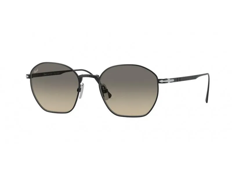 Persol PO5004ST 800432 Occhiali da sole Titanio Nero Grigio Geometrica Normale Sfumato - immagine 1